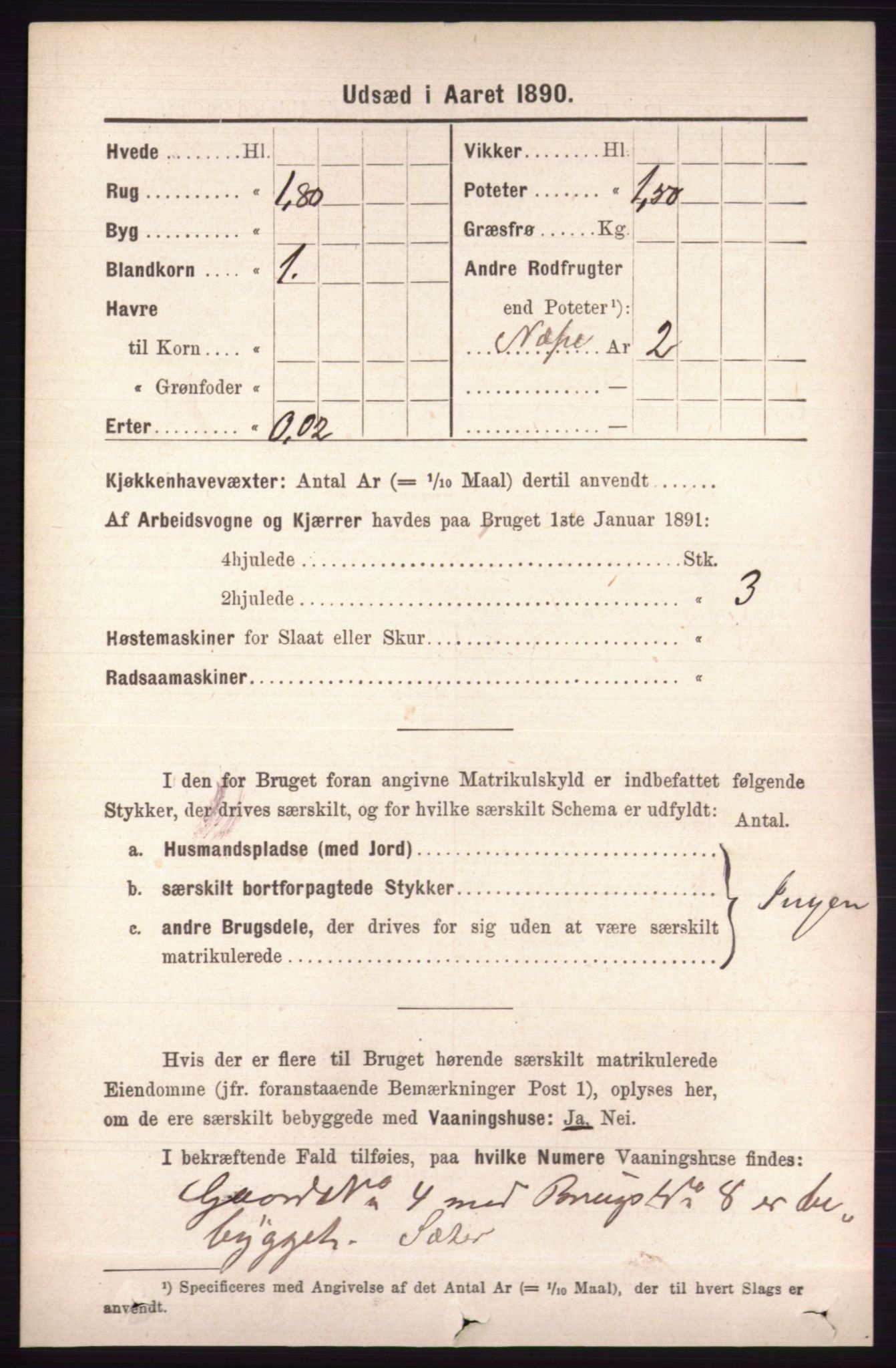 RA, 1891 census for 0438 Lille Elvedalen, 1891, p. 3917