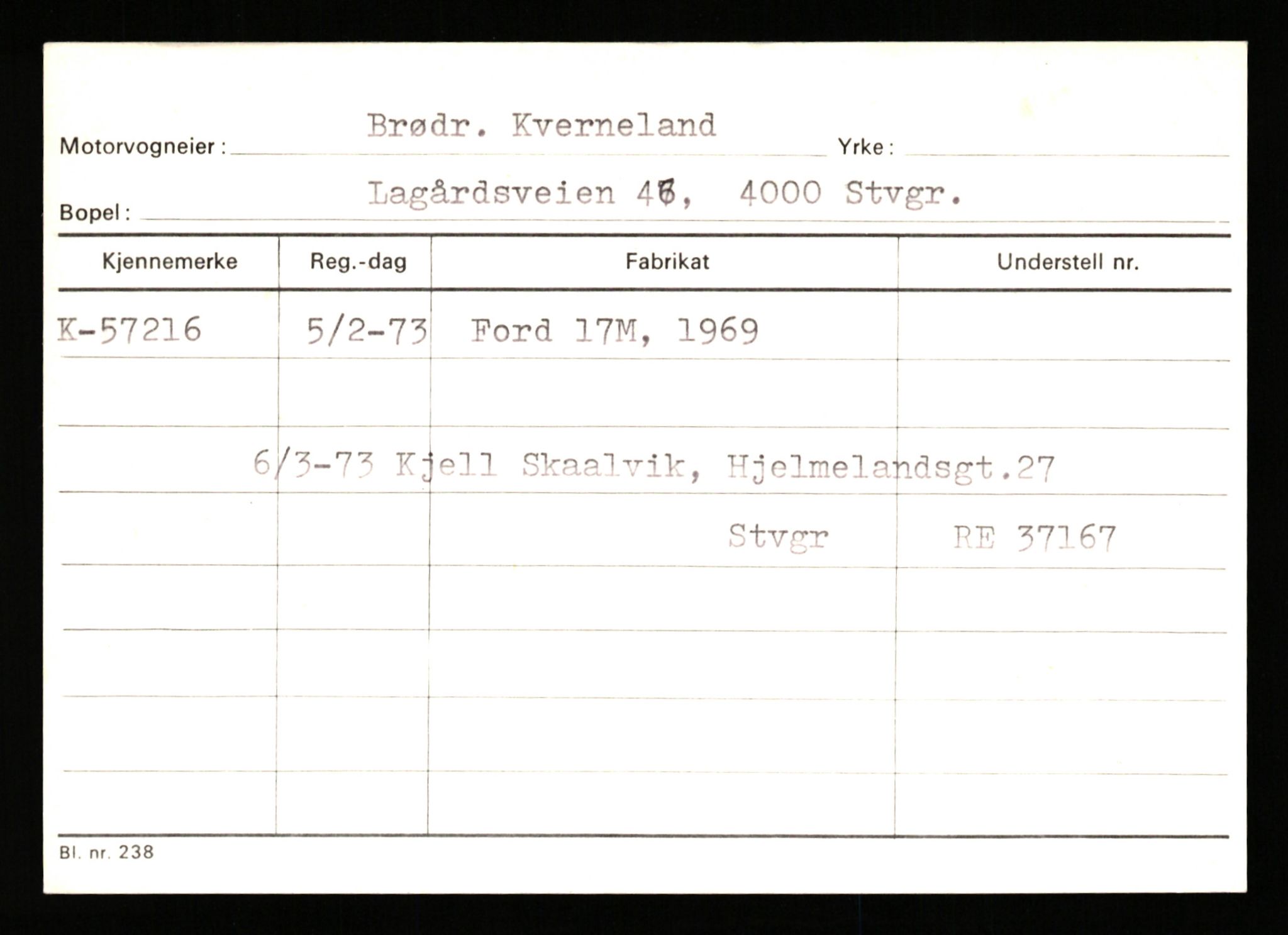 Stavanger trafikkstasjon, AV/SAST-A-101942/0/G/L0007: Registreringsnummer: 49019 - 67460, 1930-1971, p. 1905