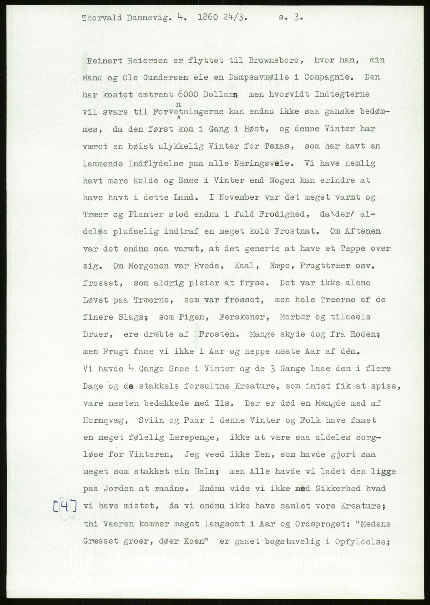 Samlinger til kildeutgivelse, Amerikabrevene, AV/RA-EA-4057/F/L0027: Innlån fra Aust-Agder: Dannevig - Valsgård, 1838-1914, p. 127