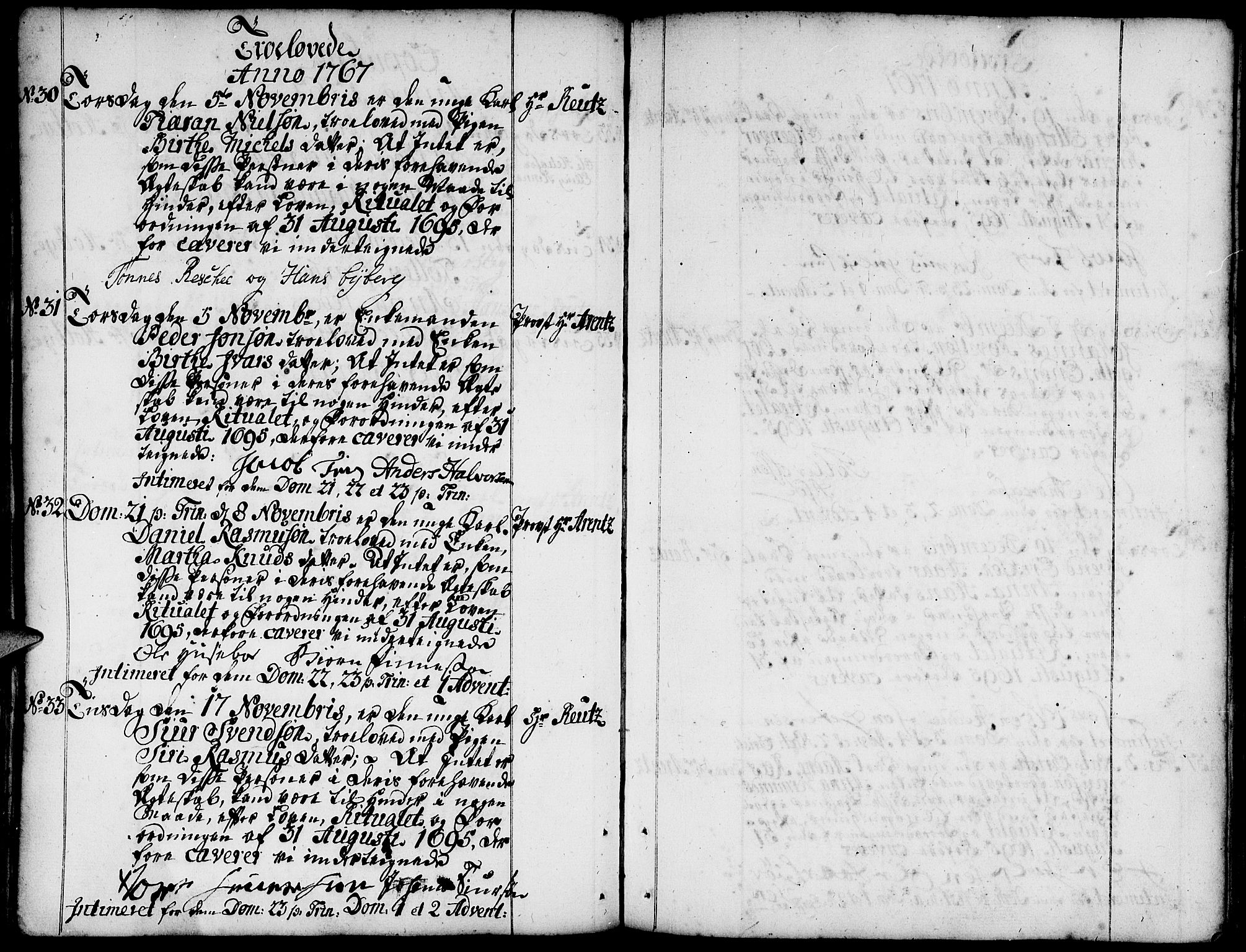 Domkirken sokneprestkontor, SAST/A-101812/001/30/30BA/L0004: Parish register (official) no. A 4, 1744-1782, p. 76