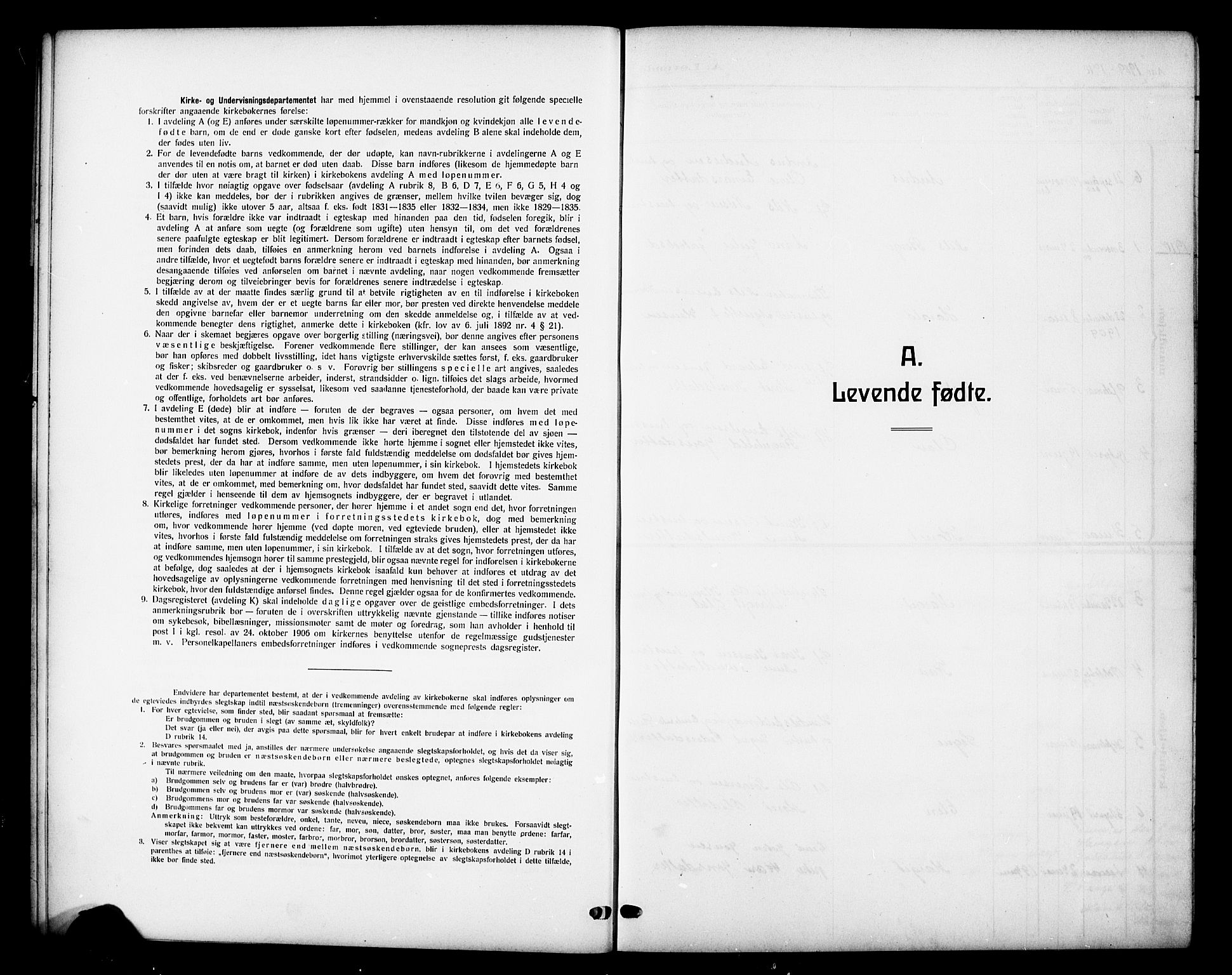 Vestre Slidre prestekontor, AV/SAH-PREST-136/H/Ha/Hab/L0007: Parish register (copy) no. 7, 1909-1930