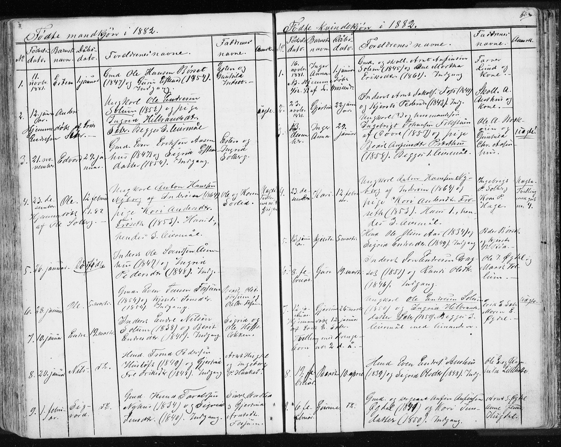 Ministerialprotokoller, klokkerbøker og fødselsregistre - Sør-Trøndelag, SAT/A-1456/689/L1043: Parish register (copy) no. 689C02, 1816-1892, p. 326