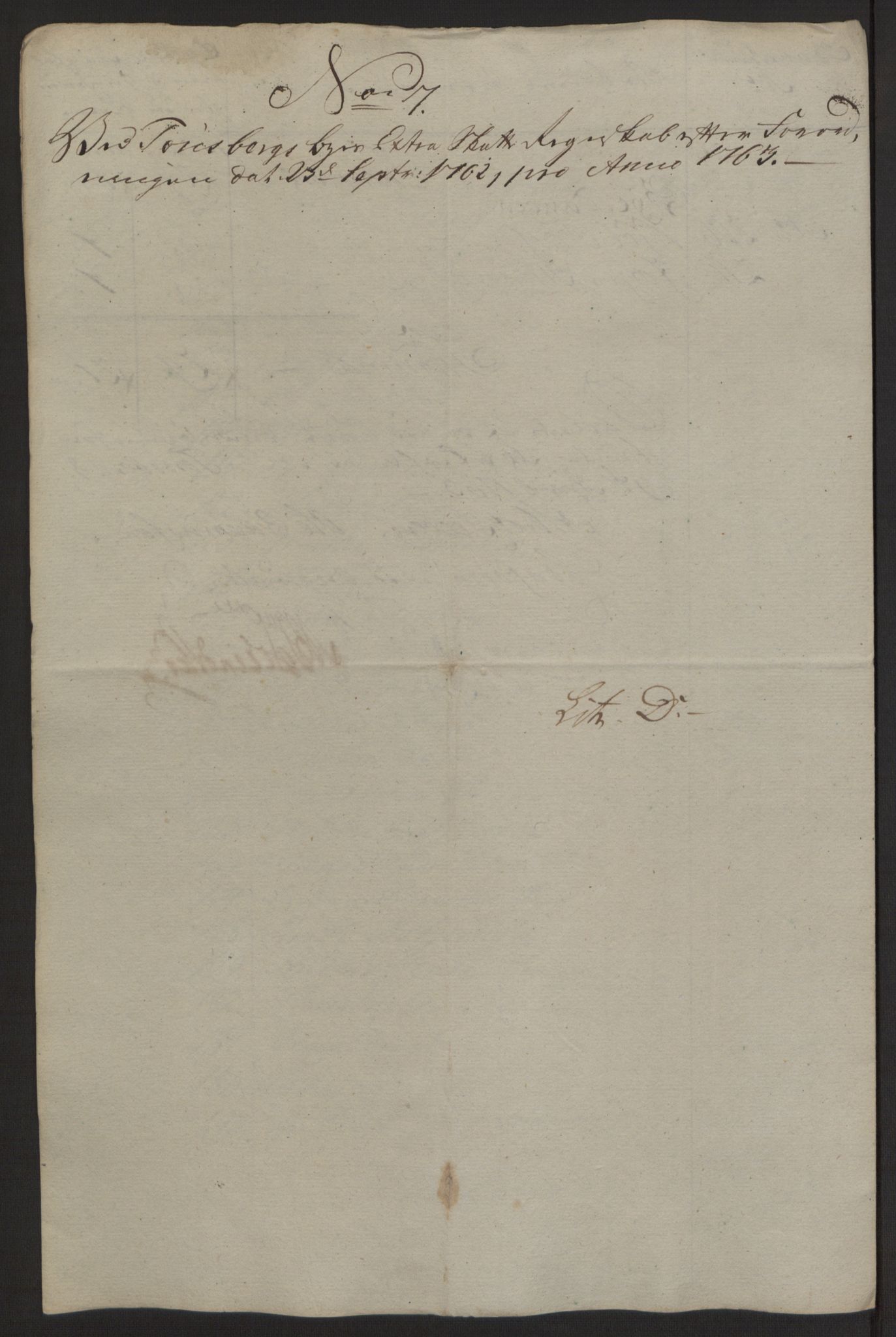 Rentekammeret inntil 1814, Reviderte regnskaper, Byregnskaper, AV/RA-EA-4066/R/Rh/L0162/0001: [H4] Kontribusjonsregnskap / Ekstraskatt, Tønsberg, 1762-1772, p. 75