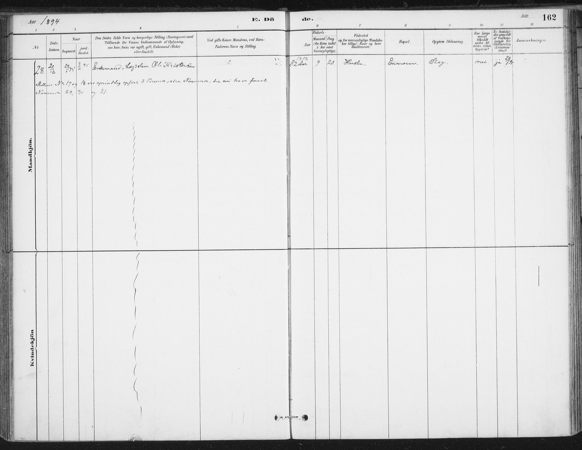 Ministerialprotokoller, klokkerbøker og fødselsregistre - Nordland, AV/SAT-A-1459/838/L0553: Parish register (official) no. 838A11, 1880-1910, p. 162