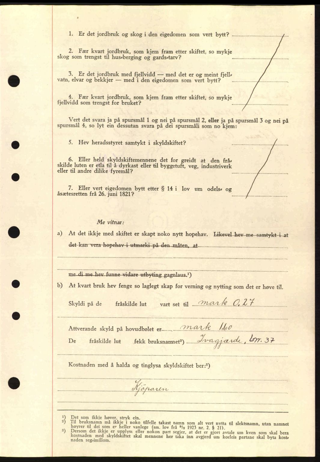 Nordre Sunnmøre sorenskriveri, AV/SAT-A-0006/1/2/2C/2Ca: Mortgage book no. A1, 1936-1936, Diary no: : 718/1936