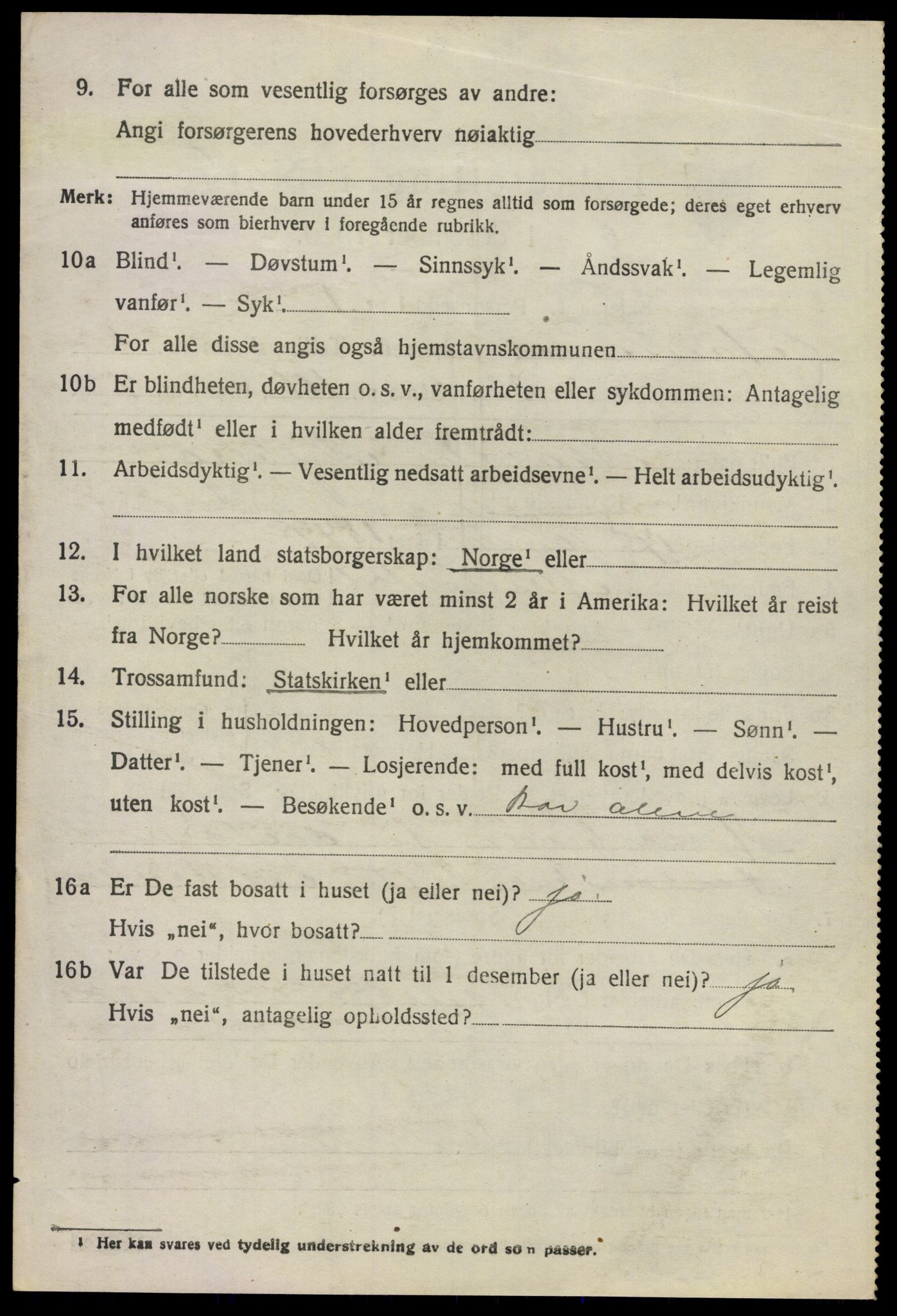 SAO, 1920 census for Nannestad, 1920, p. 1912