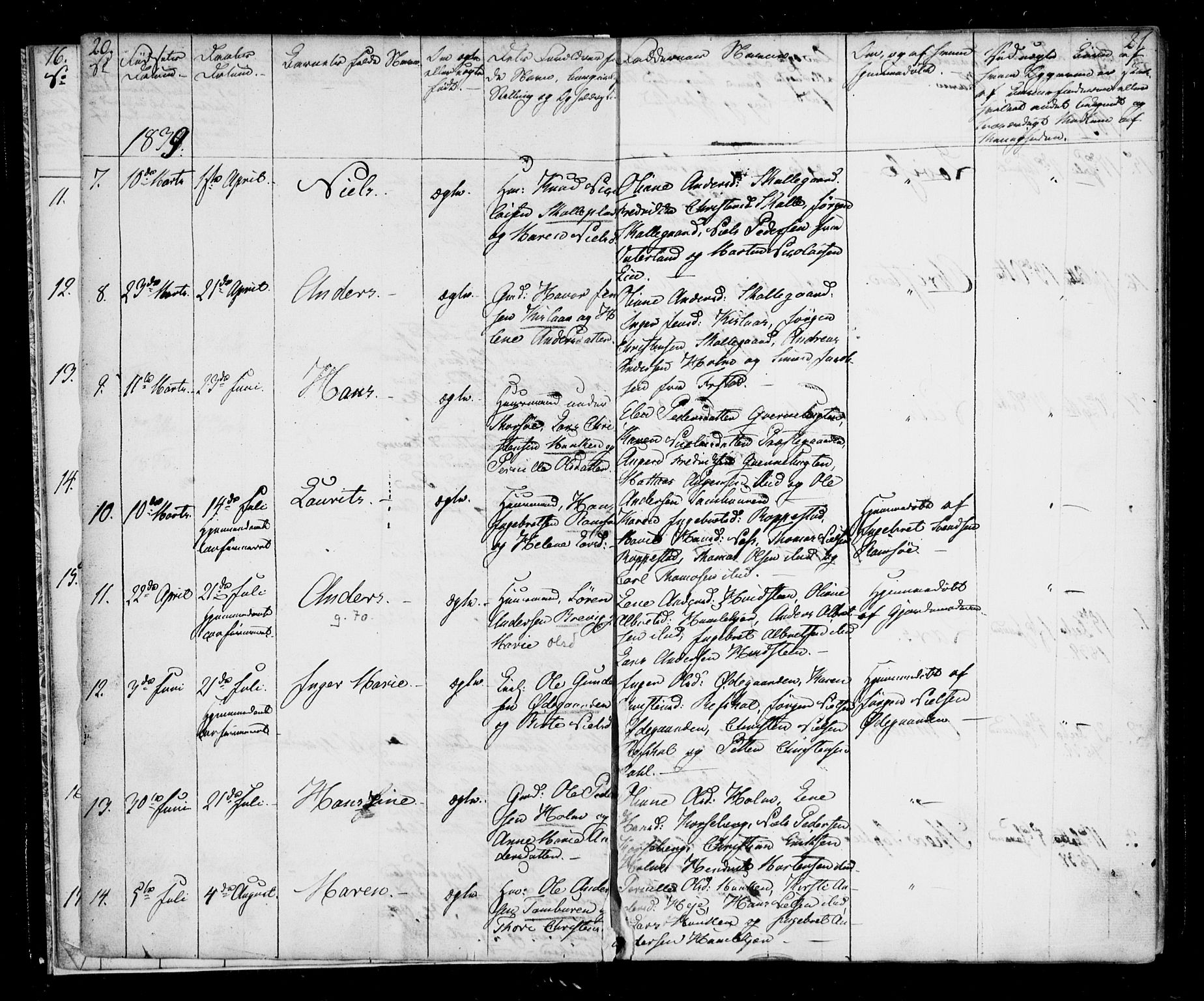 Borge prestekontor Kirkebøker, AV/SAO-A-10903/F/Fb/L0001: Parish register (official) no. II 1, 1836-1852, p. 20-21