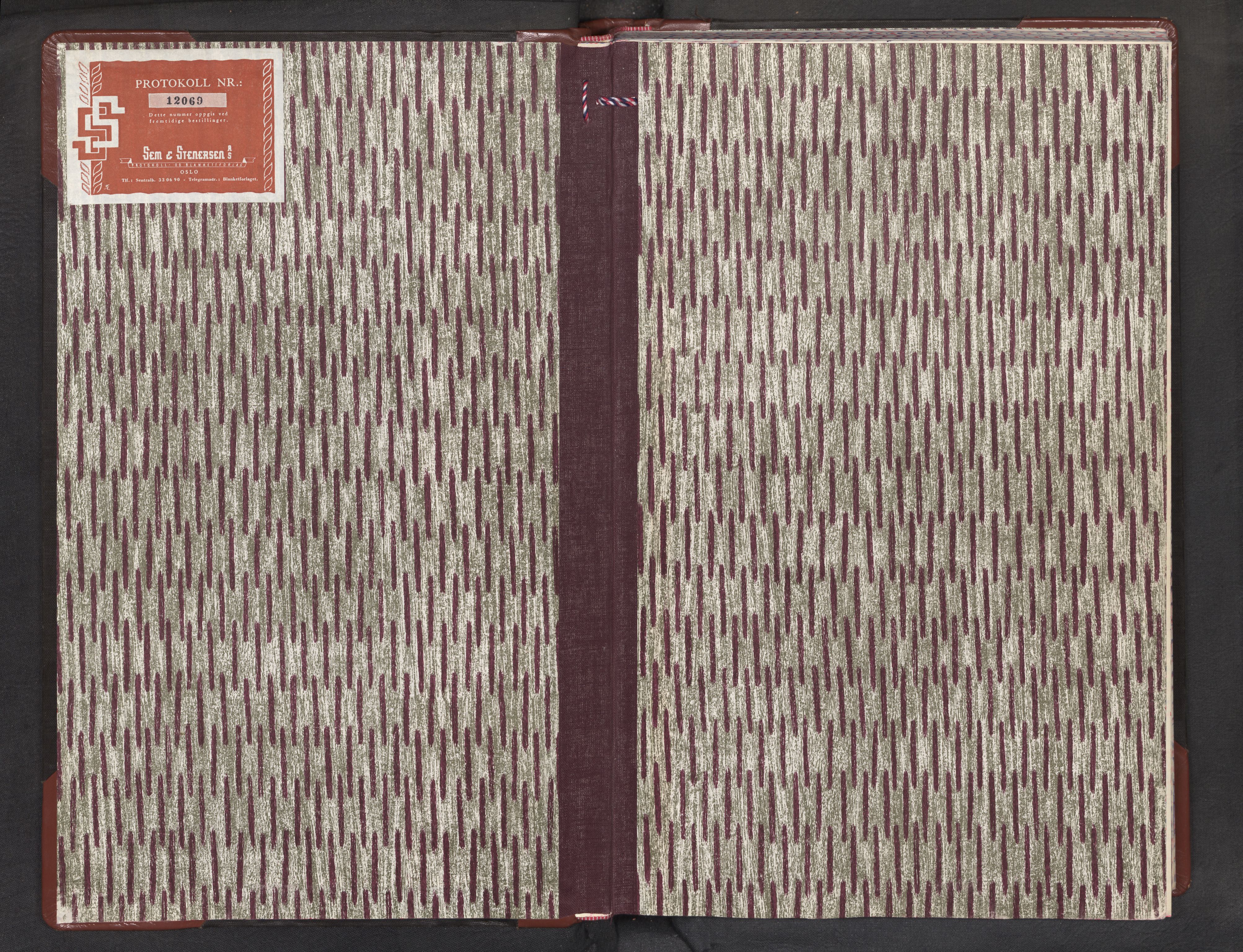 Førde sokneprestembete, SAB/A-79901: Diary records no. A 6, 1963-1972