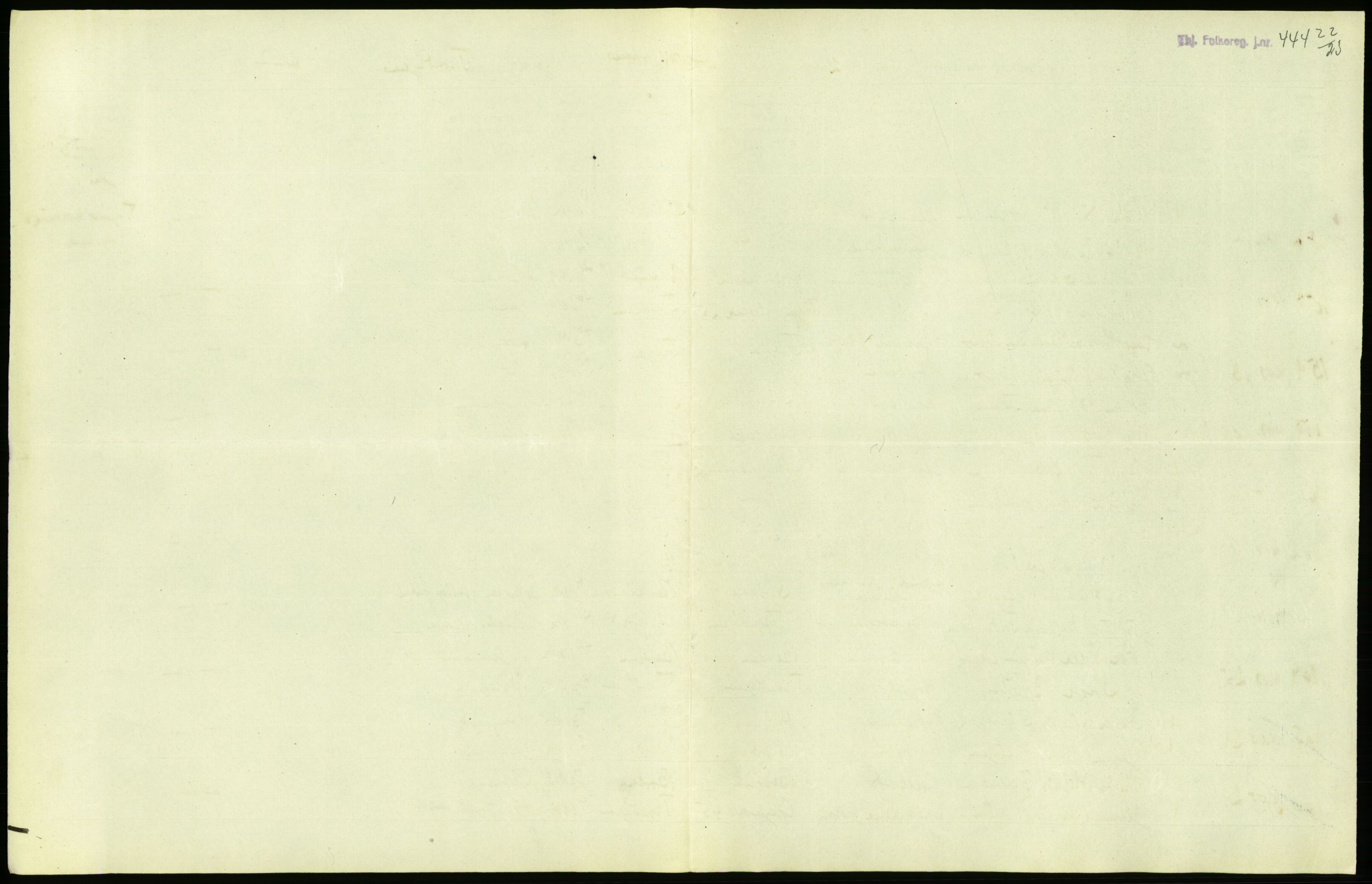 Statistisk sentralbyrå, Sosiodemografiske emner, Befolkning, AV/RA-S-2228/D/Df/Dfc/Dfcb/L0040: Trondheim: Gifte, døde, dødfødte., 1922, p. 43