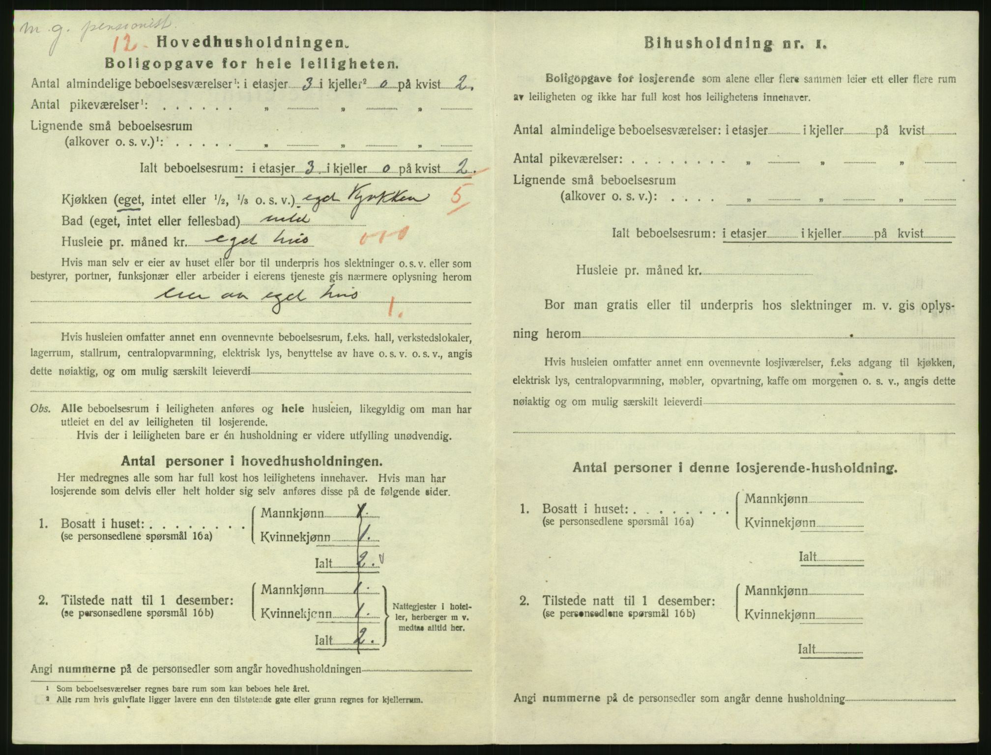SAK, 1920 census for Risør, 1920, p. 1776