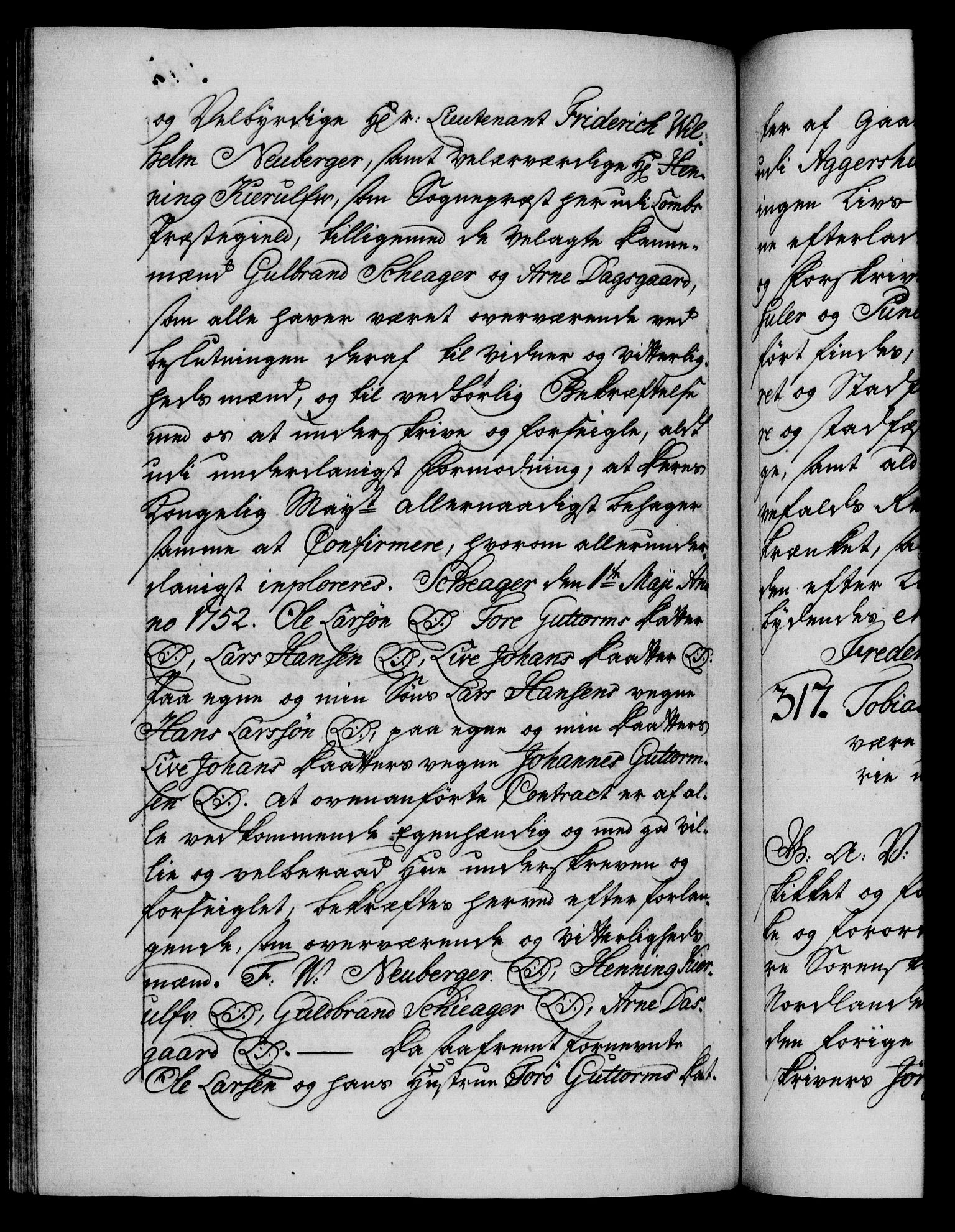 Danske Kanselli 1572-1799, AV/RA-EA-3023/F/Fc/Fca/Fcaa/L0037: Norske registre, 1751-1752, p. 671b