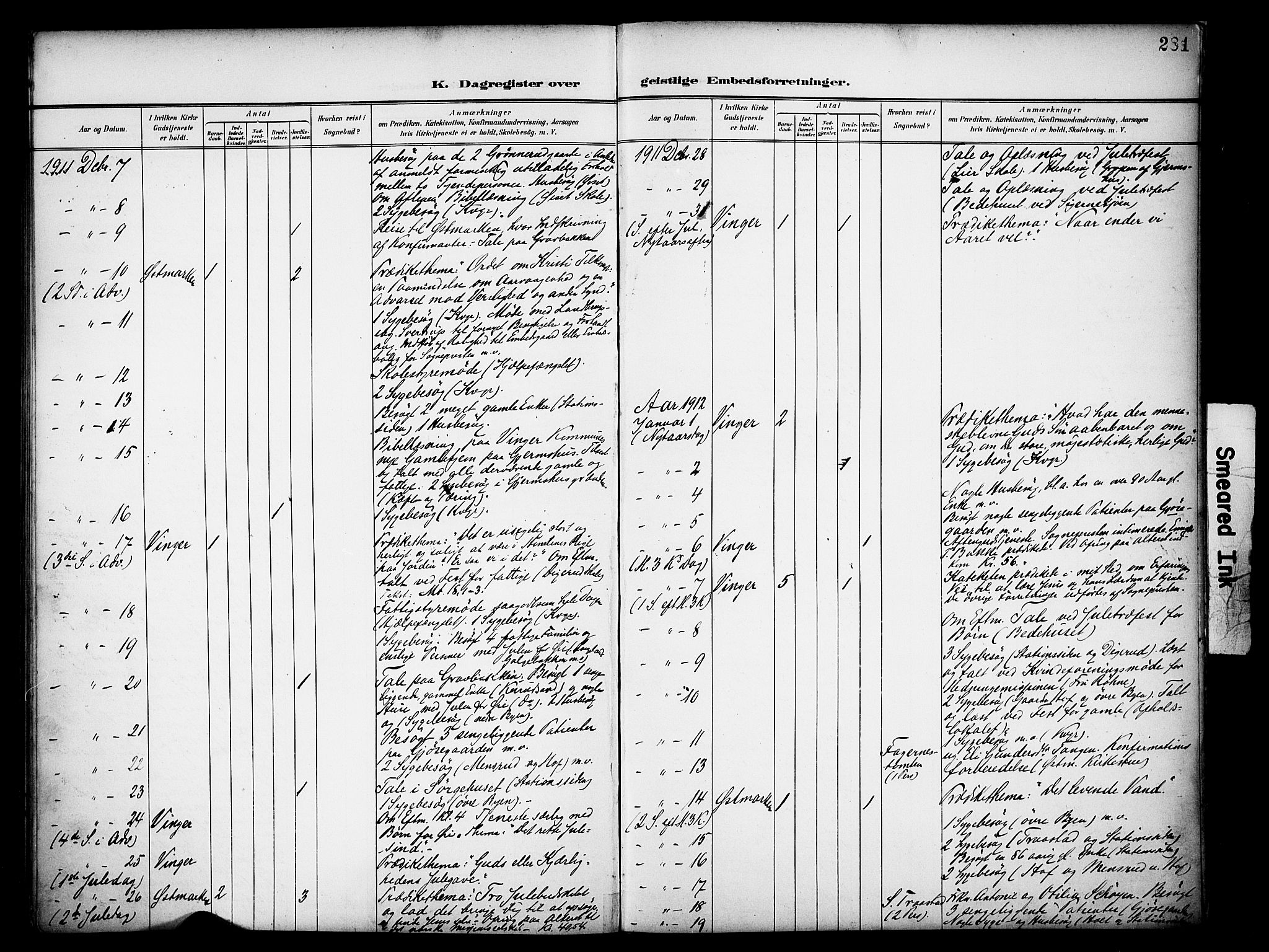 Vinger prestekontor, AV/SAH-PREST-024/H/Ha/Haa/L0016: Parish register (official) no. 16, 1898-1920, p. 281