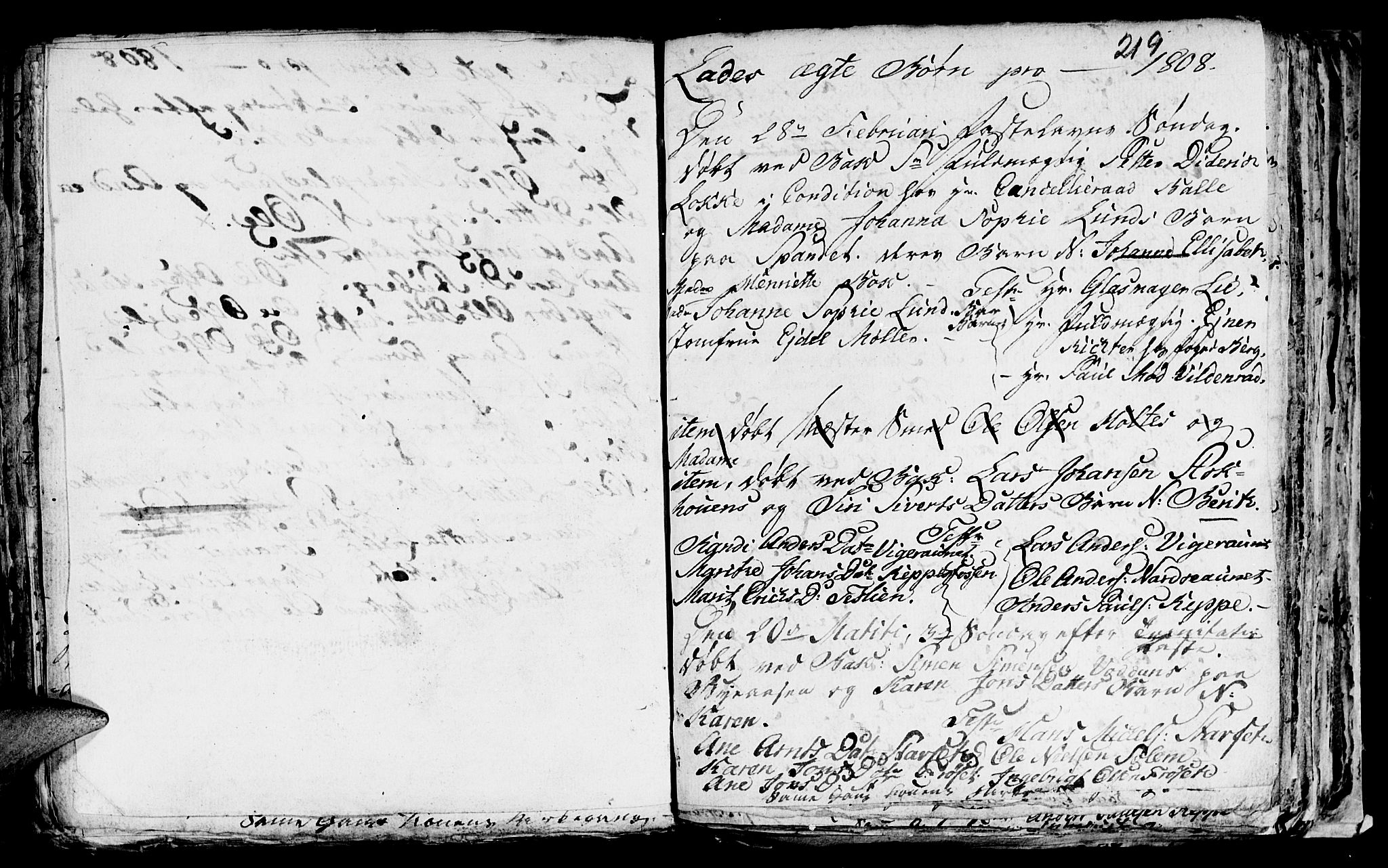 Ministerialprotokoller, klokkerbøker og fødselsregistre - Sør-Trøndelag, SAT/A-1456/606/L0305: Parish register (copy) no. 606C01, 1757-1819, p. 219