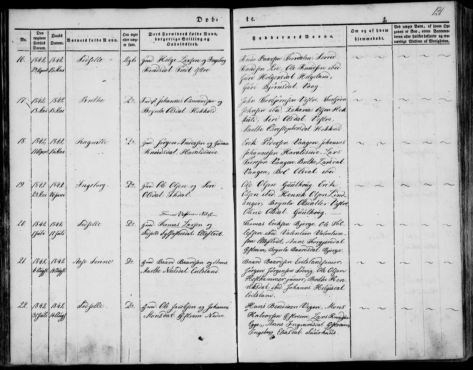 Skjold sokneprestkontor, AV/SAST-A-101847/H/Ha/Haa/L0006: Parish register (official) no. A 6.1, 1835-1858, p. 131