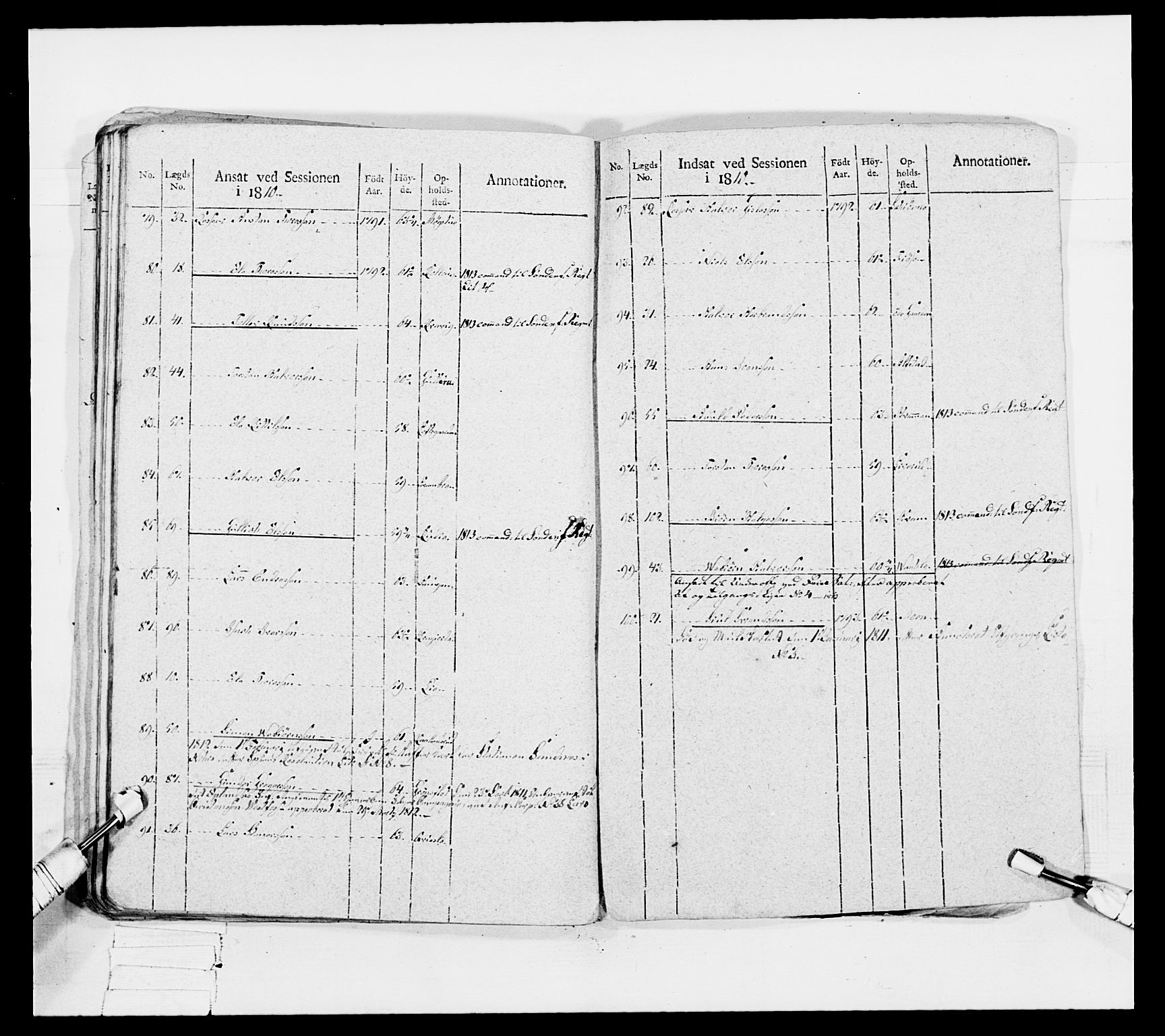 Generalitets- og kommissariatskollegiet, Det kongelige norske kommissariatskollegium, AV/RA-EA-5420/E/Eh/L0047: 2. Akershusiske nasjonale infanteriregiment, 1791-1810, p. 674