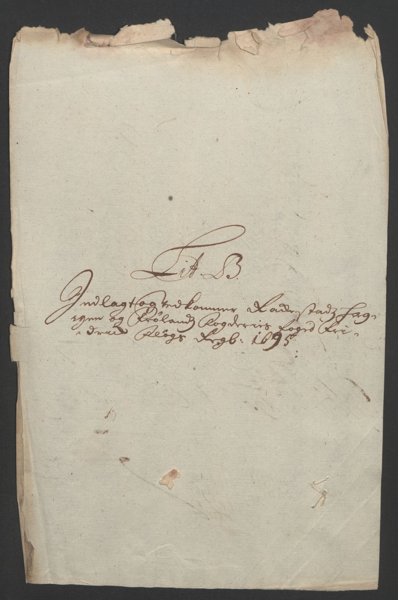 Rentekammeret inntil 1814, Reviderte regnskaper, Fogderegnskap, AV/RA-EA-4092/R07/L0285: Fogderegnskap Rakkestad, Heggen og Frøland, 1695, p. 26