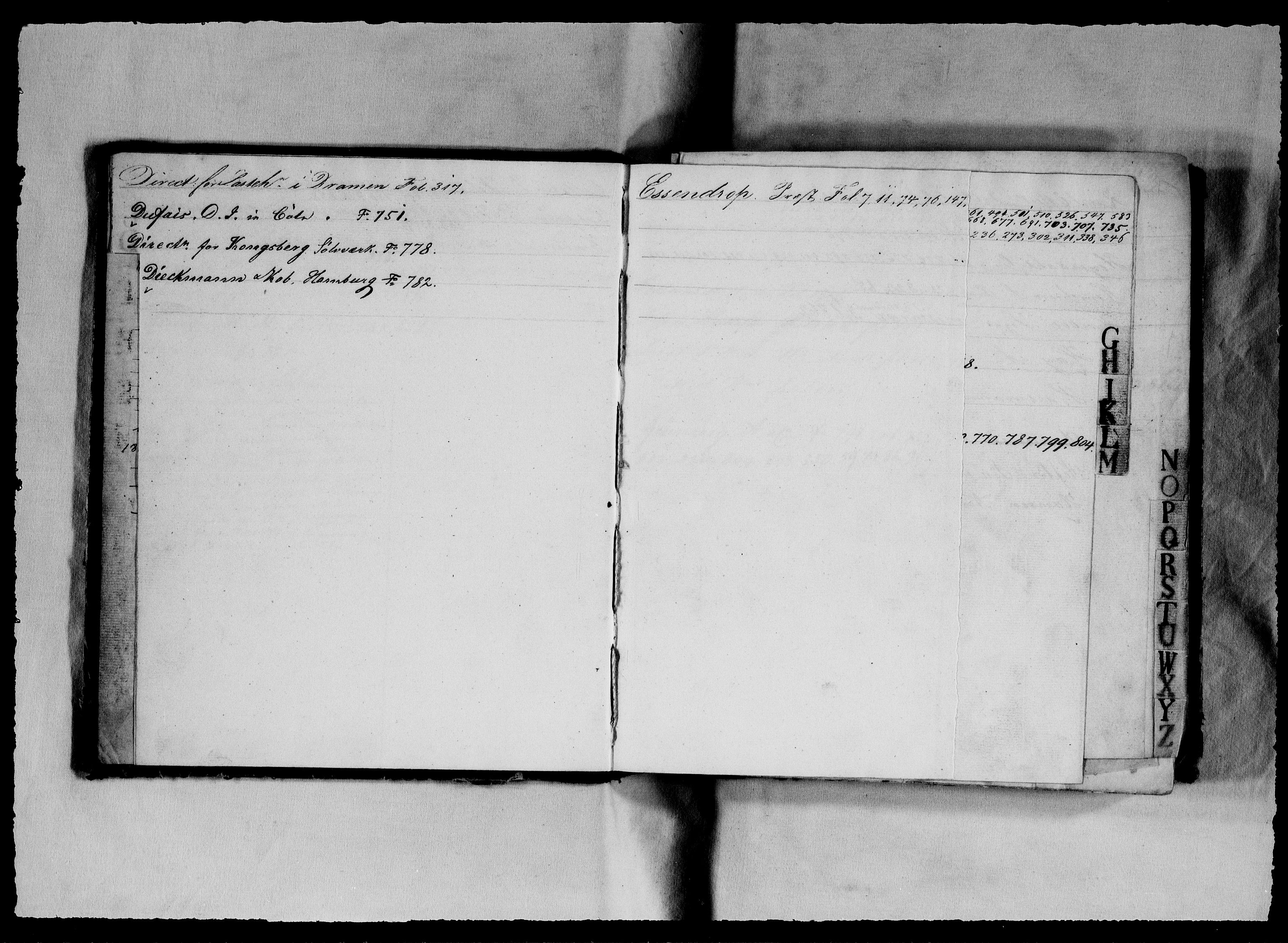 Modums Blaafarveværk, AV/RA-PA-0157/G/Gb/L0066/0001: -- / Kopibok, ført av B. Wegner m.fl., 1827, p. 5