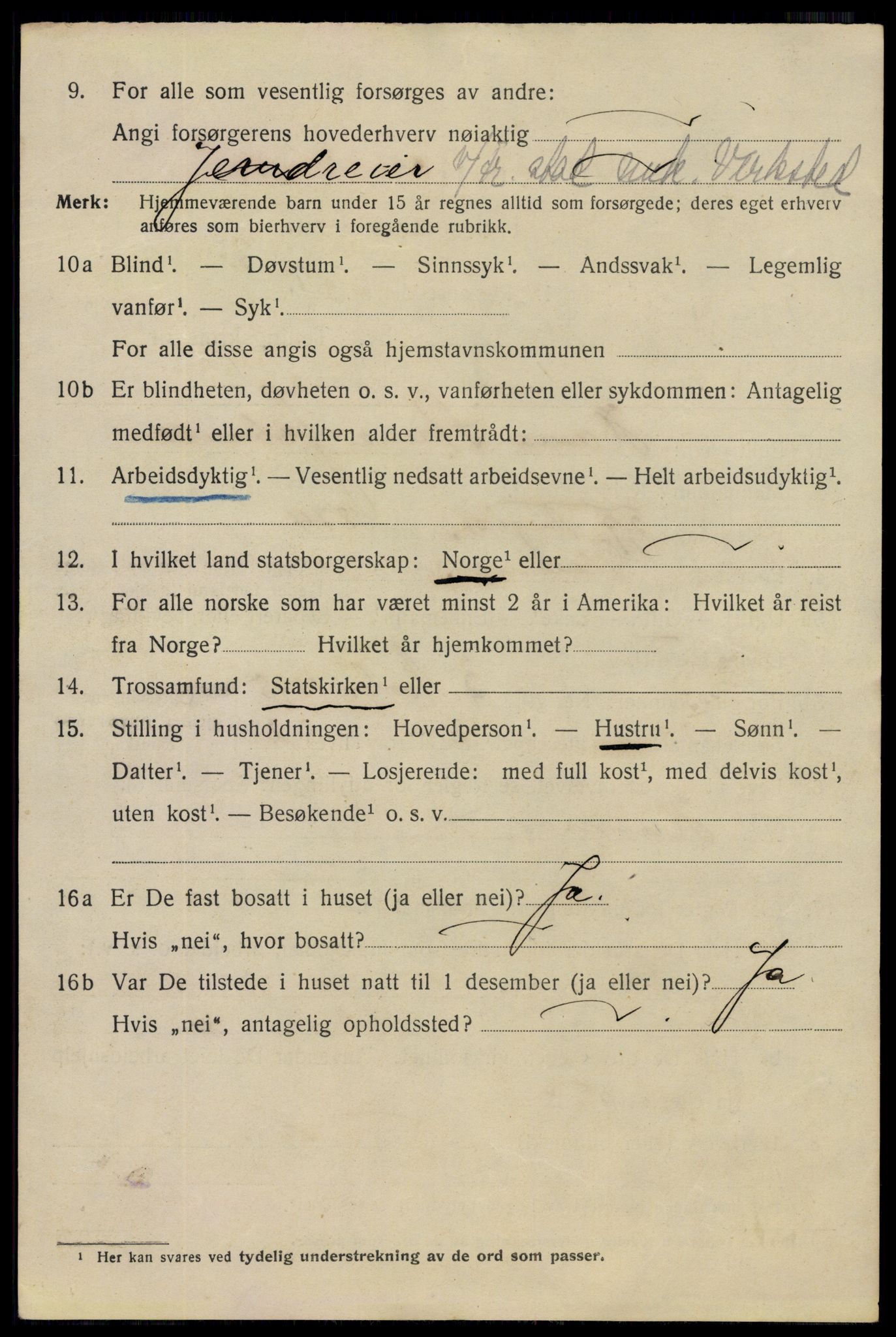 SAO, 1920 census for Fredrikstad, 1920, p. 40726