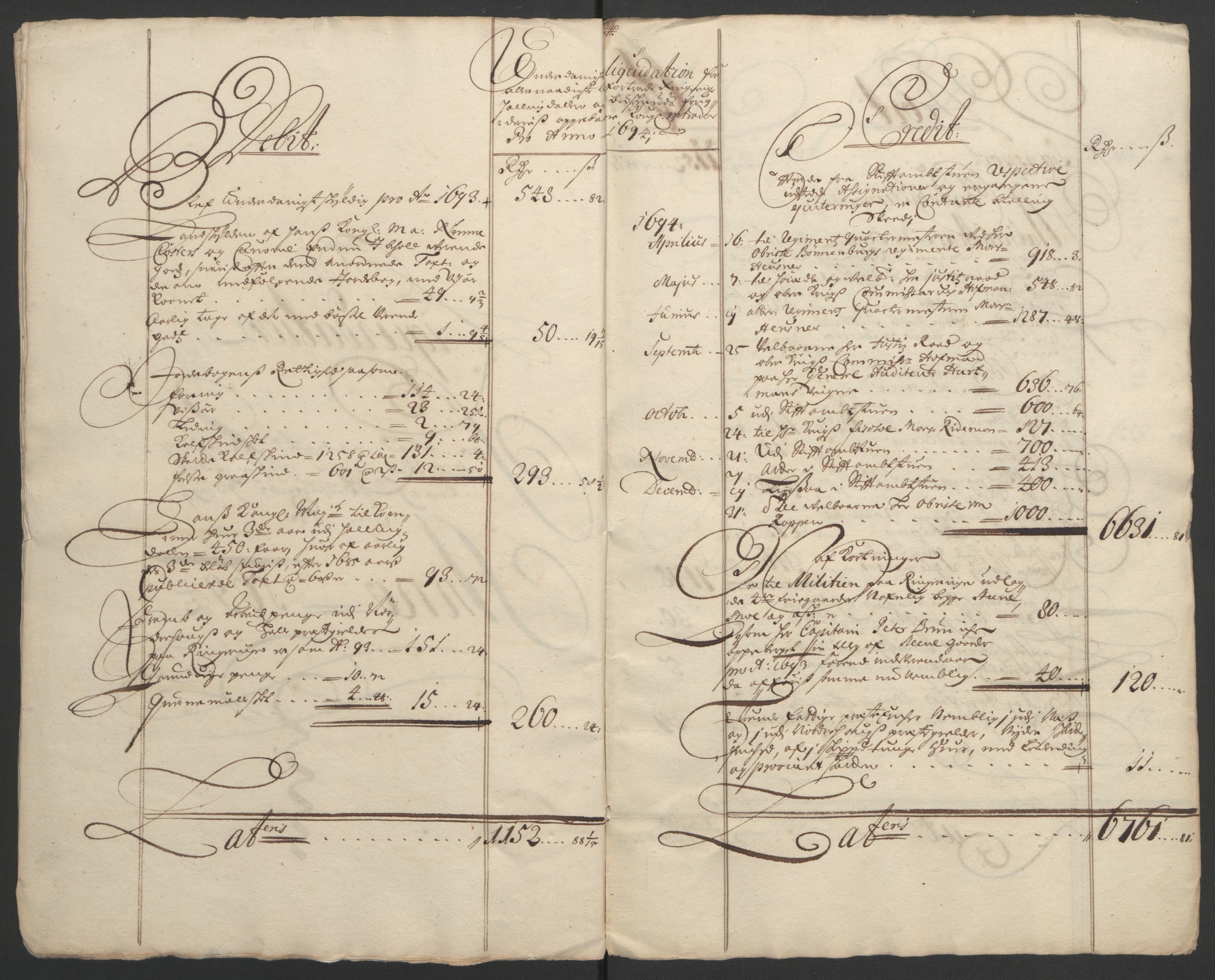 Rentekammeret inntil 1814, Reviderte regnskaper, Fogderegnskap, AV/RA-EA-4092/R22/L1451: Fogderegnskap Ringerike, Hallingdal og Buskerud, 1694, p. 12