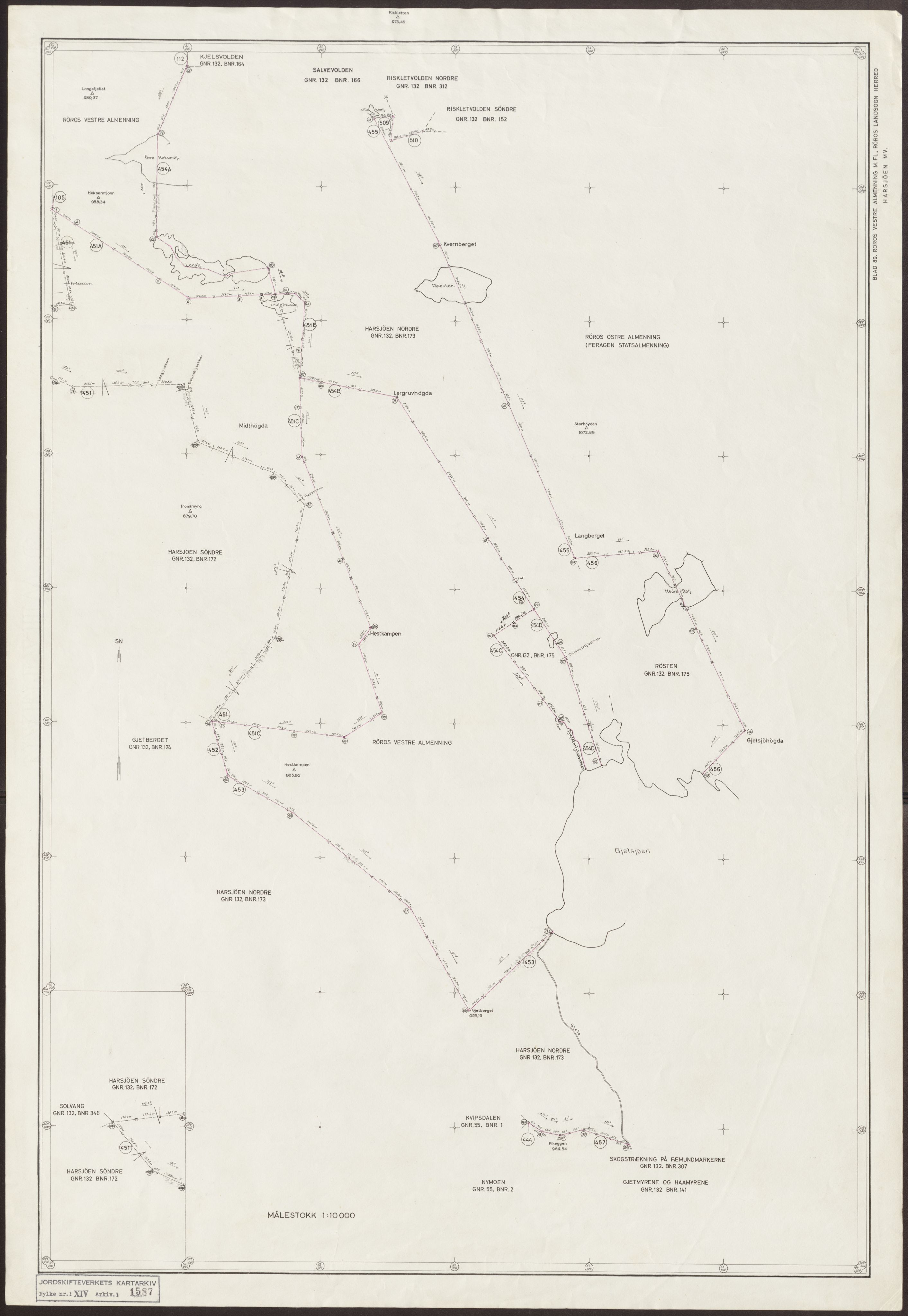 Jordskifteverkets kartarkiv, RA/S-3929/T, 1859-1988, p. 2505