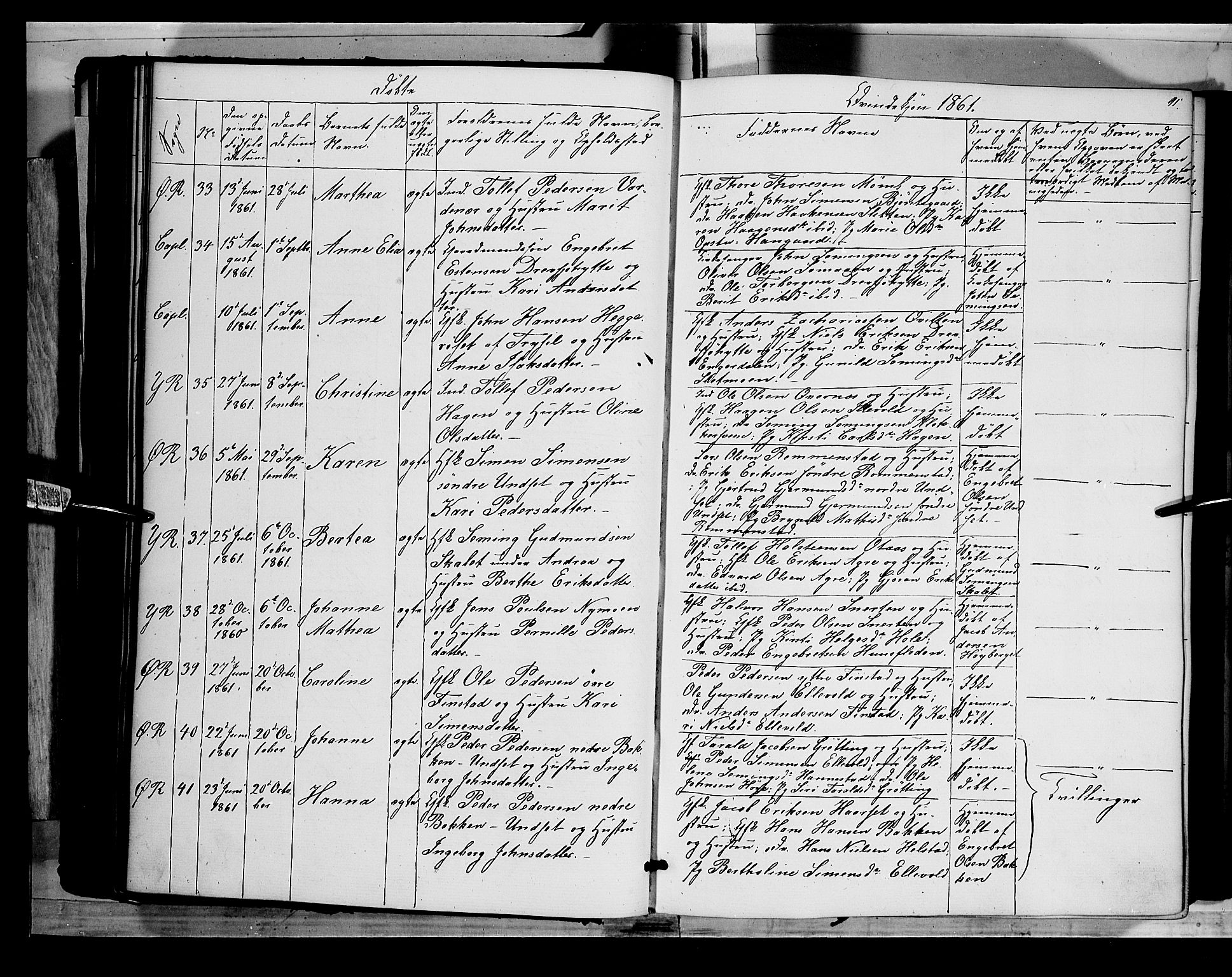 Rendalen prestekontor, AV/SAH-PREST-054/H/Ha/Haa/L0005: Parish register (official) no. 5, 1853-1866, p. 91