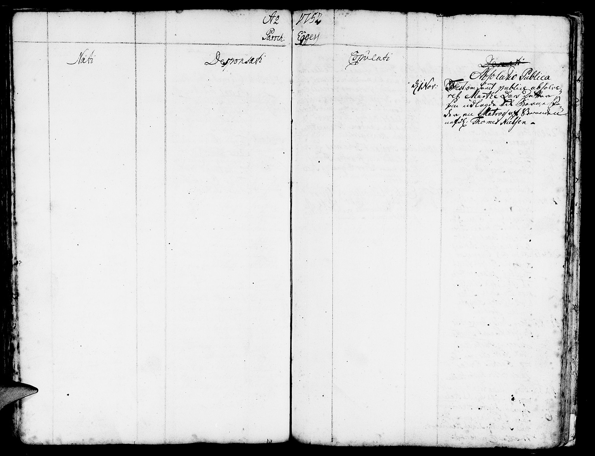 Eigersund sokneprestkontor, AV/SAST-A-101807/S08/L0002: Parish register (official) no. A 2, 1720-1757