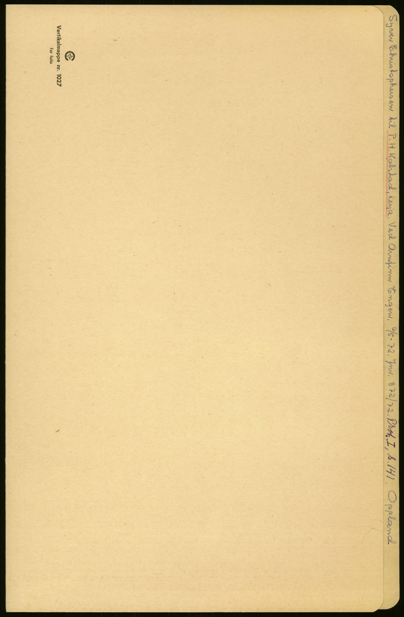 Samlinger til kildeutgivelse, Amerikabrevene, RA/EA-4057/F/L0011: Innlån fra Oppland: Bræin - Knudsen, 1838-1914, p. 125