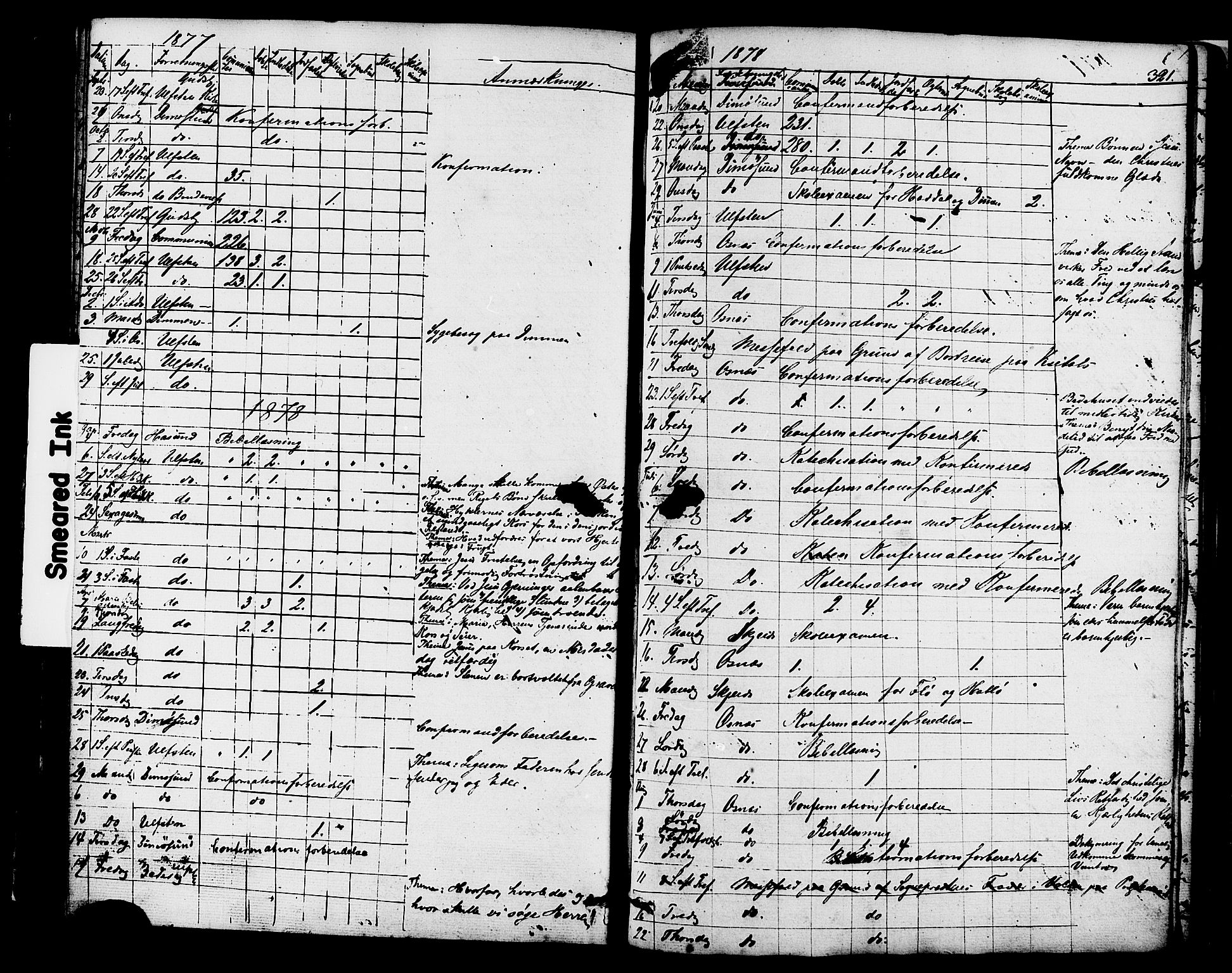 Ministerialprotokoller, klokkerbøker og fødselsregistre - Møre og Romsdal, AV/SAT-A-1454/509/L0105: Parish register (official) no. 509A03, 1848-1882, p. 321