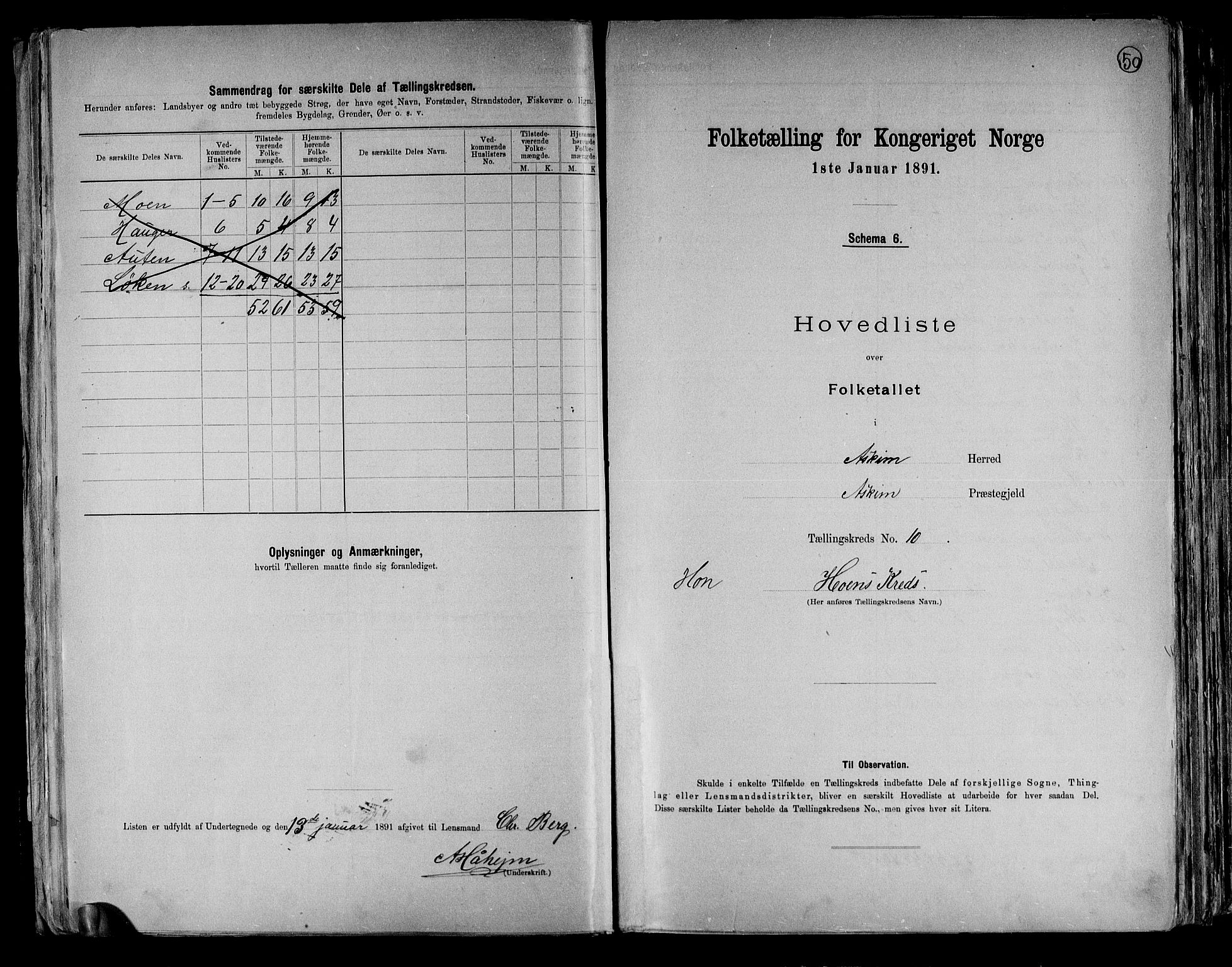 RA, 1891 census for 0124 Askim, 1891, p. 24