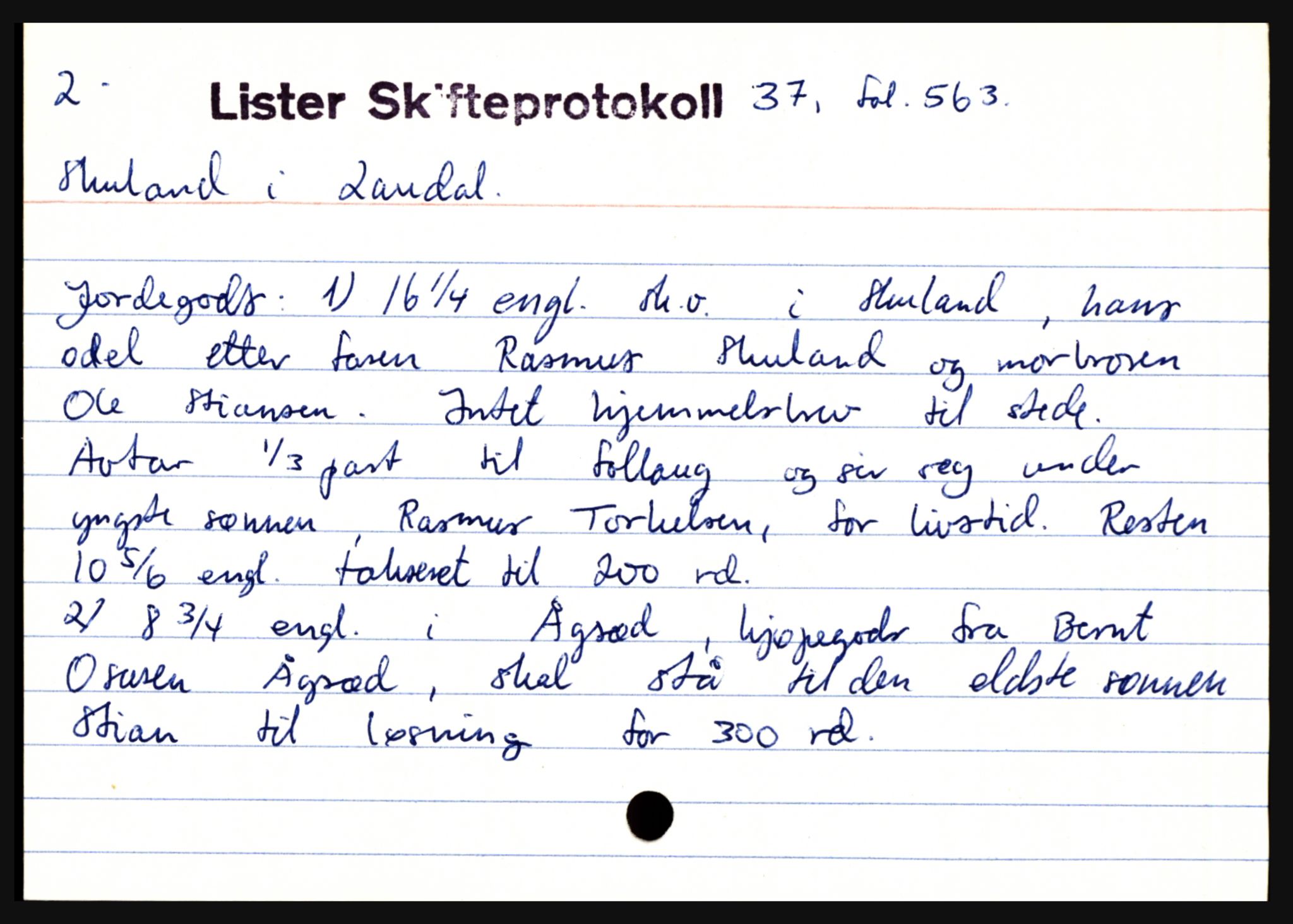 Lister sorenskriveri, AV/SAK-1221-0003/H, p. 34605