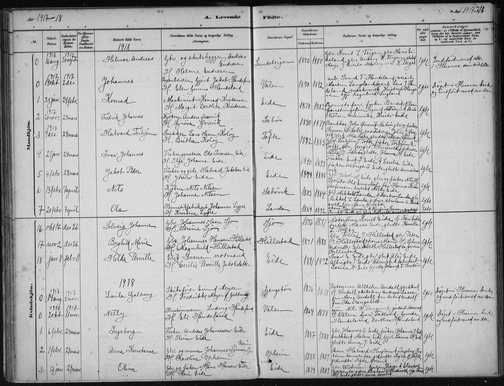 Fjelberg sokneprestembete, SAB/A-75201/H/Haa: Parish register (official) no. C  1, 1879-1918, p. 72
