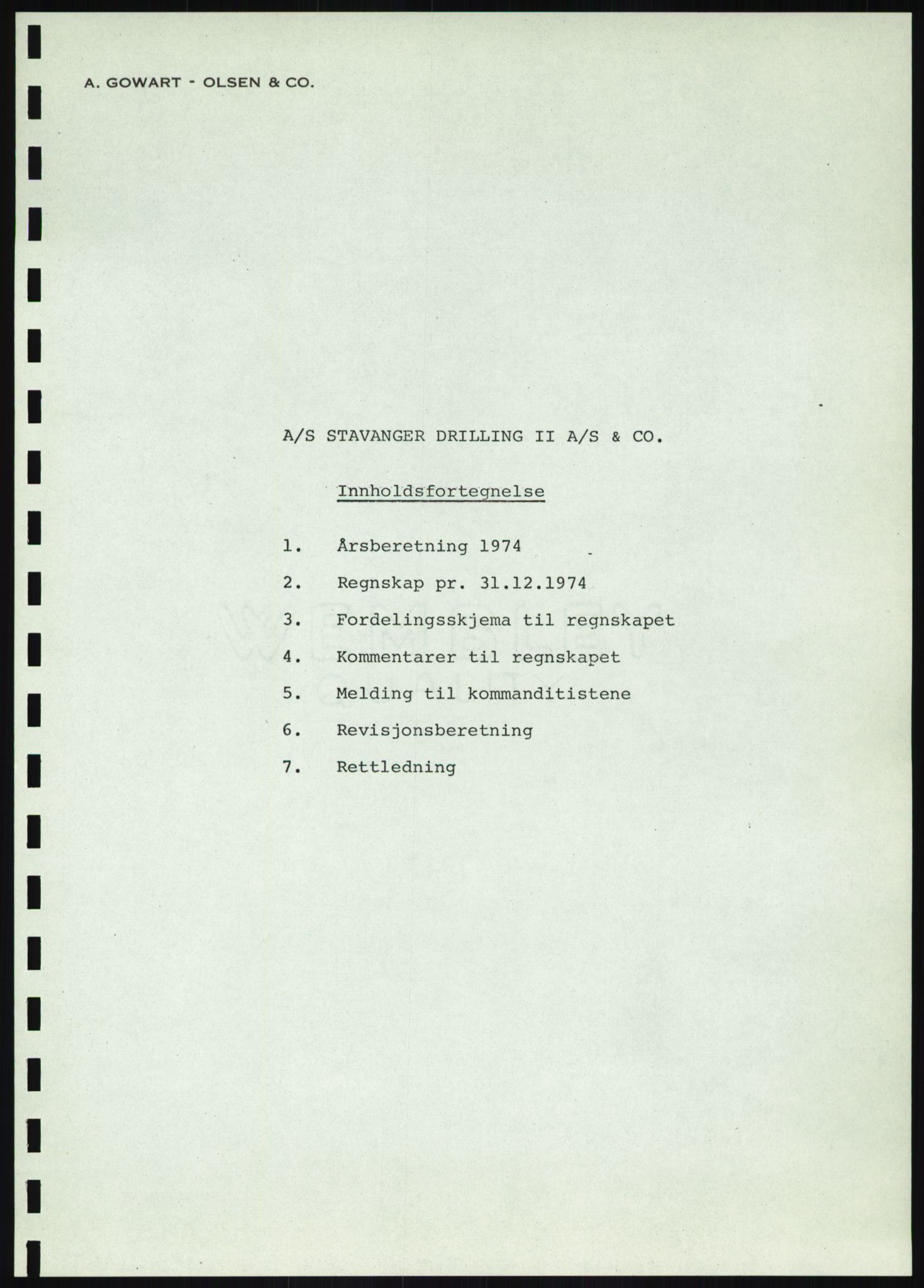 Pa 1503 - Stavanger Drilling AS, AV/SAST-A-101906/A/Ac/L0001: Årsberetninger, 1974-1978, p. 3