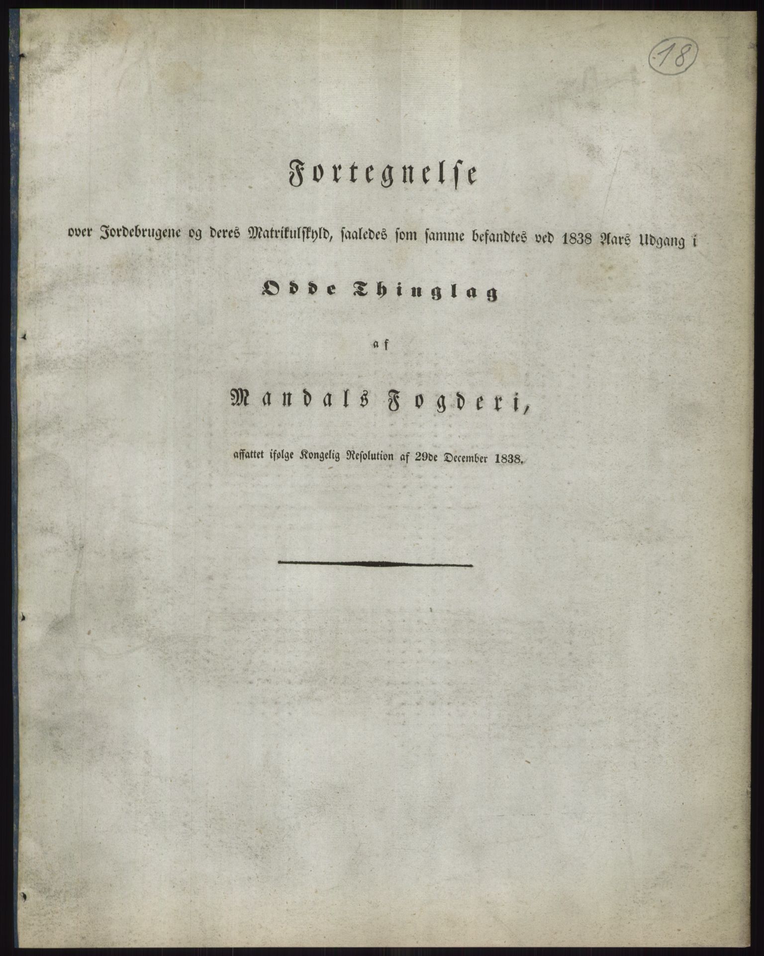 Andre publikasjoner, PUBL/PUBL-999/0002/0009: Bind 9 - Lister og Mandal amt, 1838, p. 30