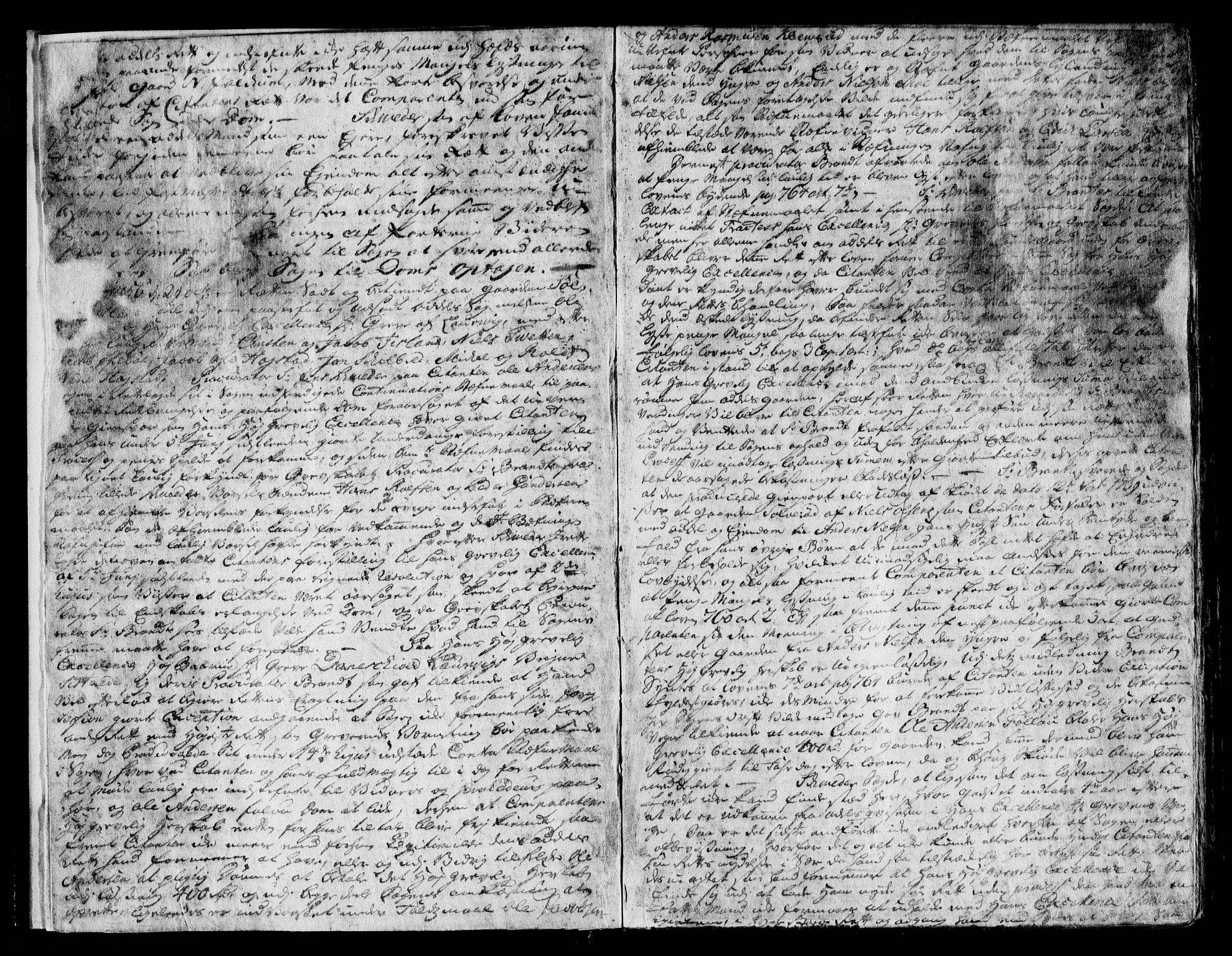 Bamble sorenskriveri, SAKO/A-214/F/Fa/Faa/L0016: Tingbok, 1756-1761, p. 3