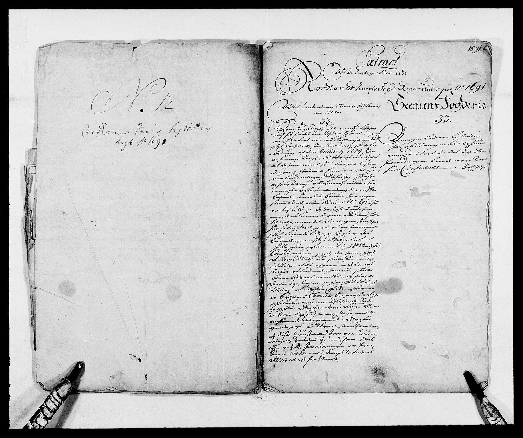 Rentekammeret inntil 1814, Reviderte regnskaper, Fogderegnskap, AV/RA-EA-4092/R68/L4752: Fogderegnskap Senja og Troms, 1691-1693, p. 147