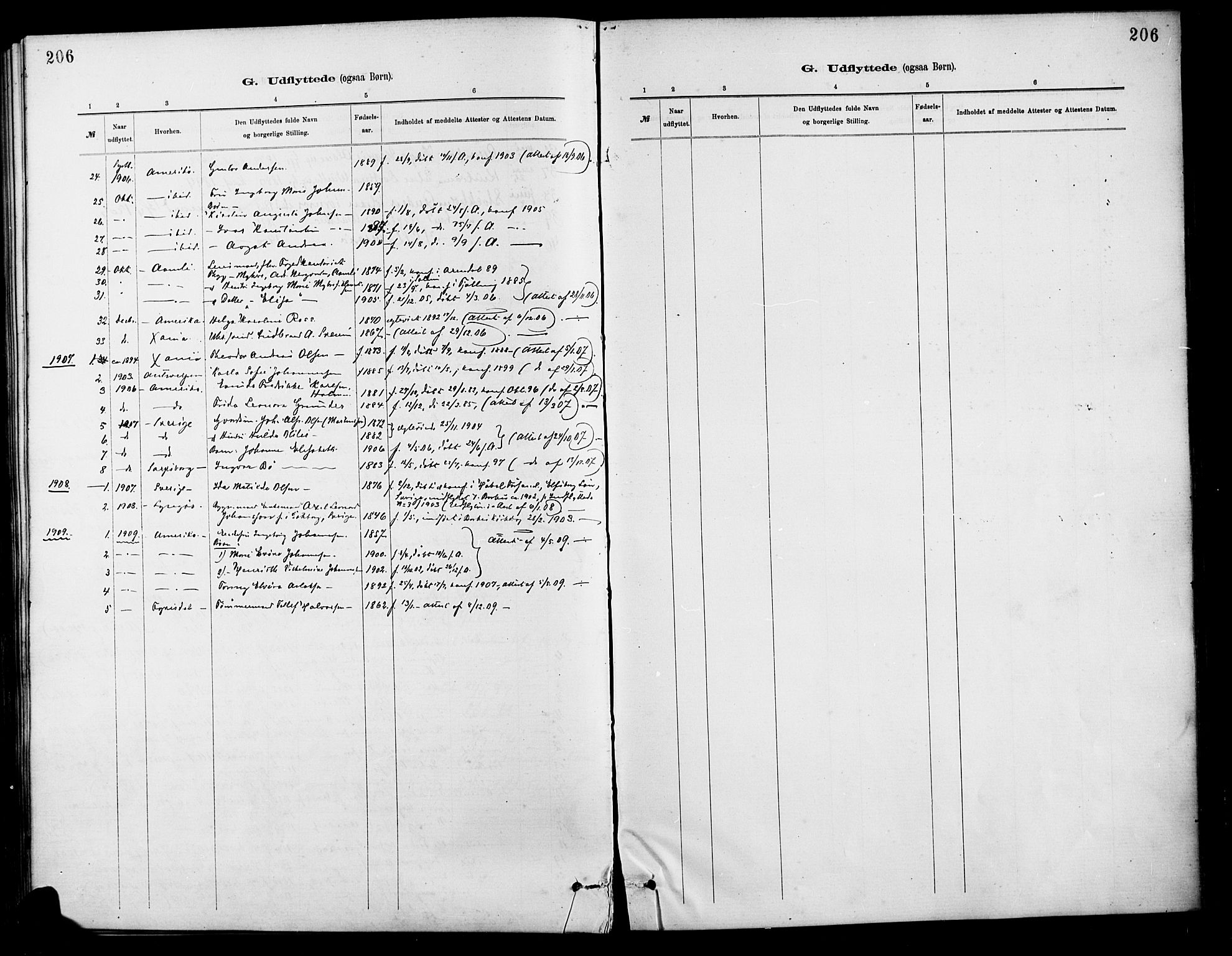 Barbu sokneprestkontor, AV/SAK-1111-0003/F/Fa/L0003: Parish register (official) no. A 3, 1883-1898, p. 206