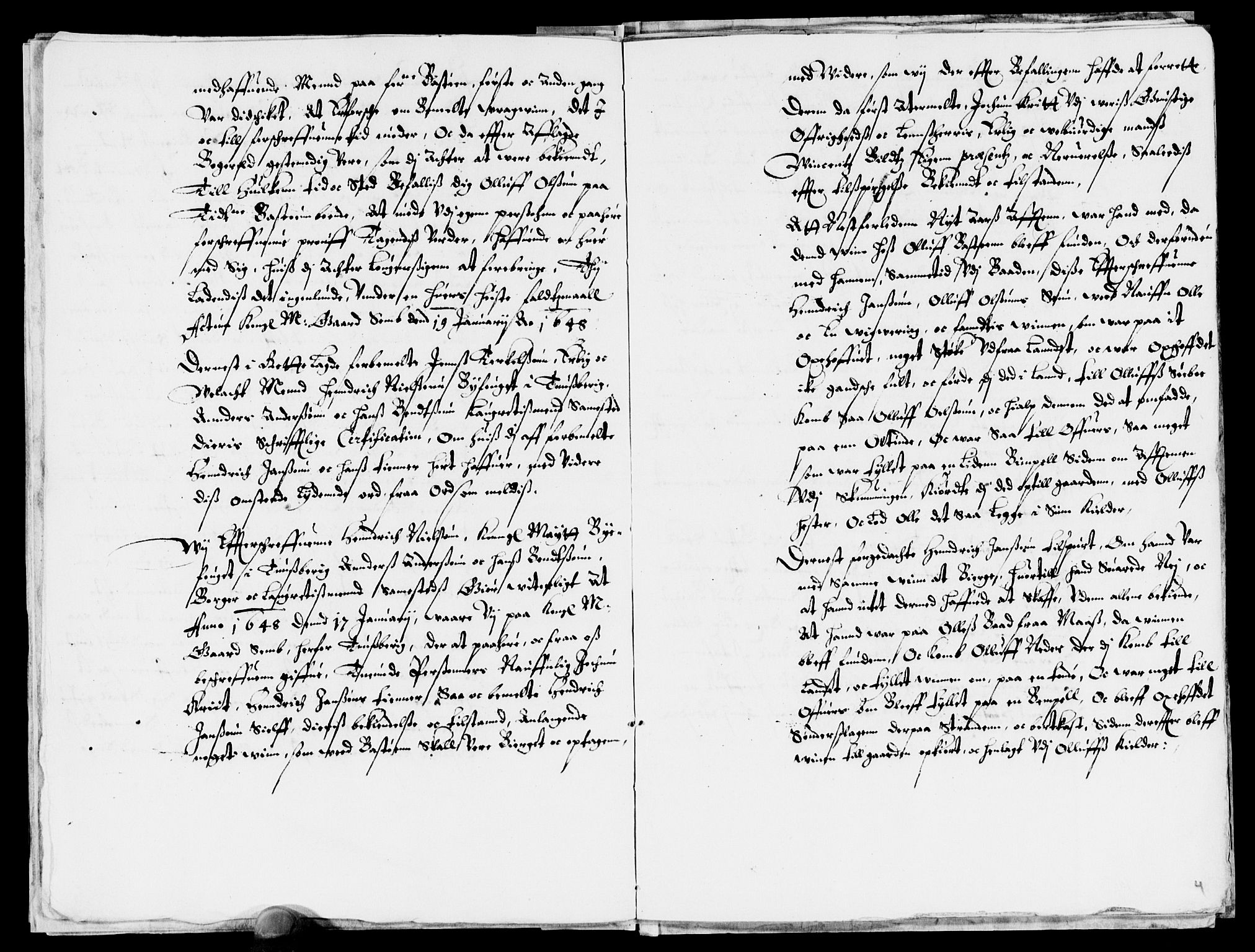 Rentekammeret inntil 1814, Reviderte regnskaper, Lensregnskaper, AV/RA-EA-5023/R/Rb/Rbo/L0028: Tønsberg len, 1647-1649