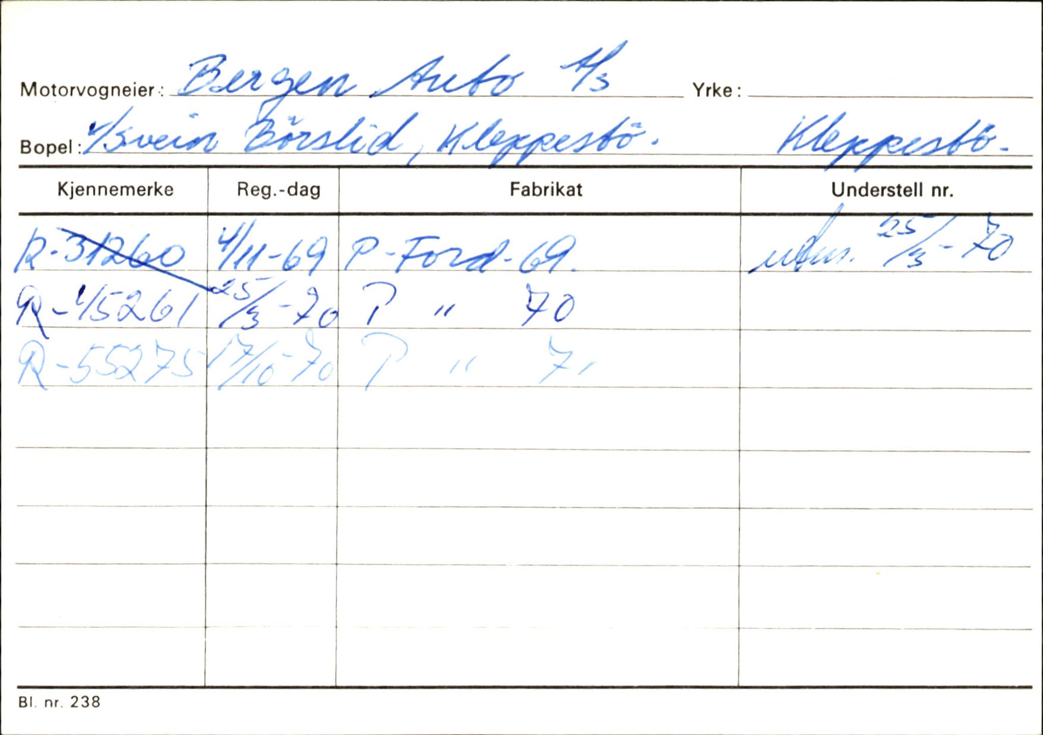 Statens vegvesen, Hordaland vegkontor, AV/SAB-A-5201/2/Ha/L0004: R-eierkort B, 1920-1971, p. 5