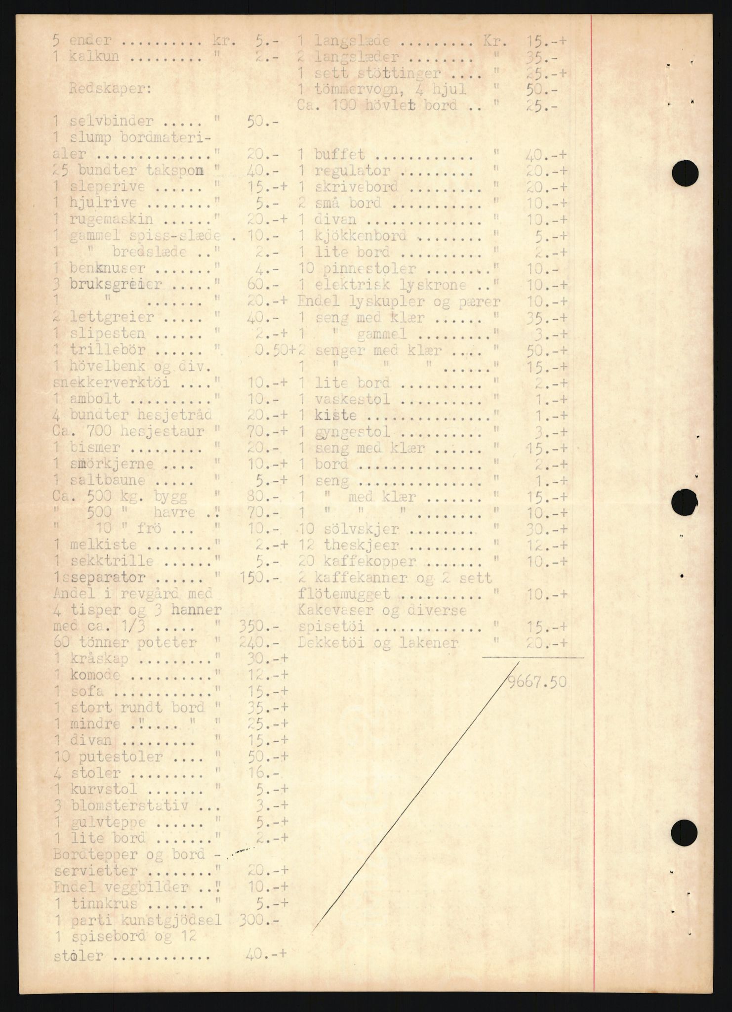 Oslo byskriverembete, AV/SAO-A-10227/2/G/Gb/L0066: Tinglyste ektepakter, Nord-Trøndelag, bind 2, 1936-1950