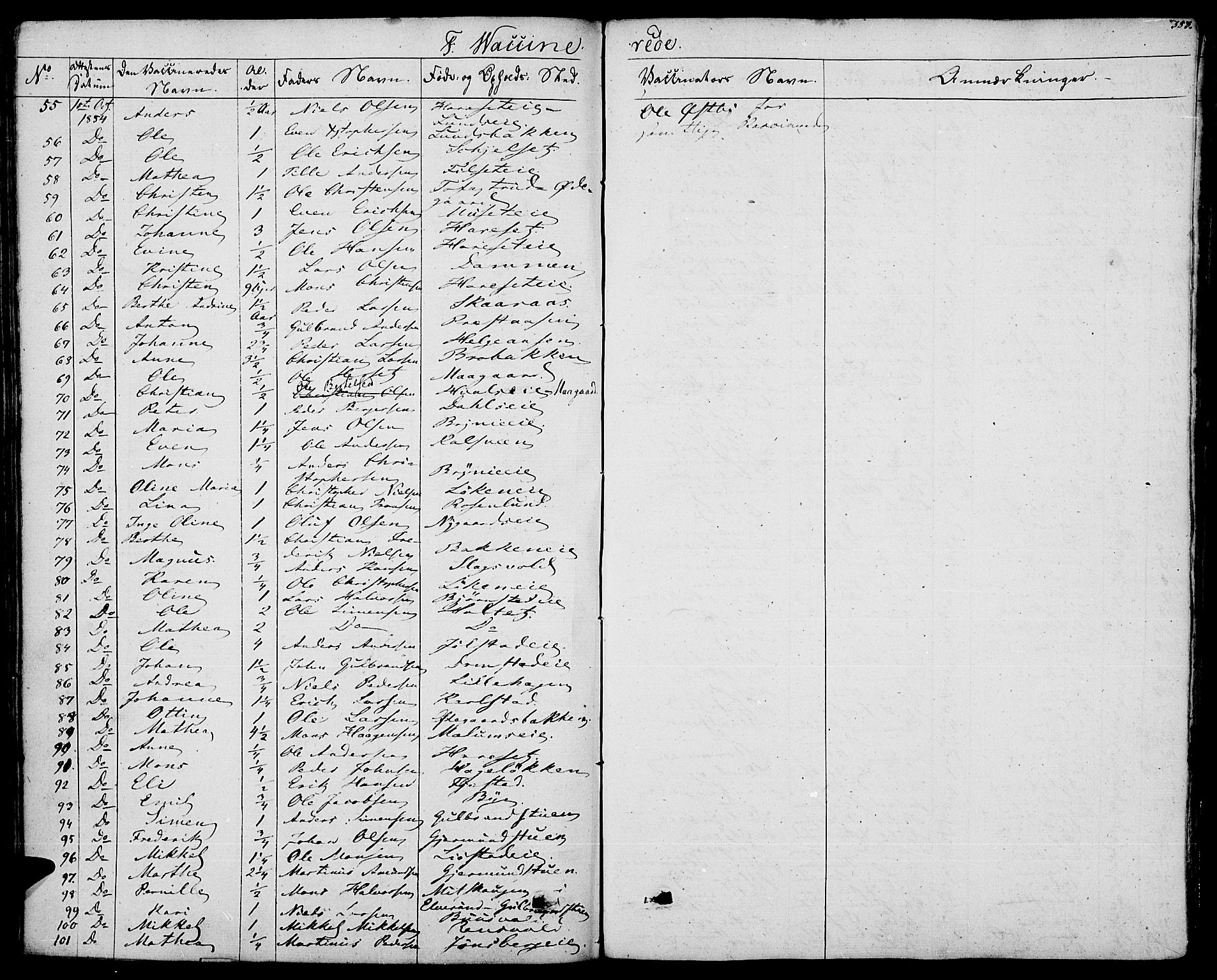 Romedal prestekontor, AV/SAH-PREST-004/K/L0003: Parish register (official) no. 3, 1829-1846, p. 383