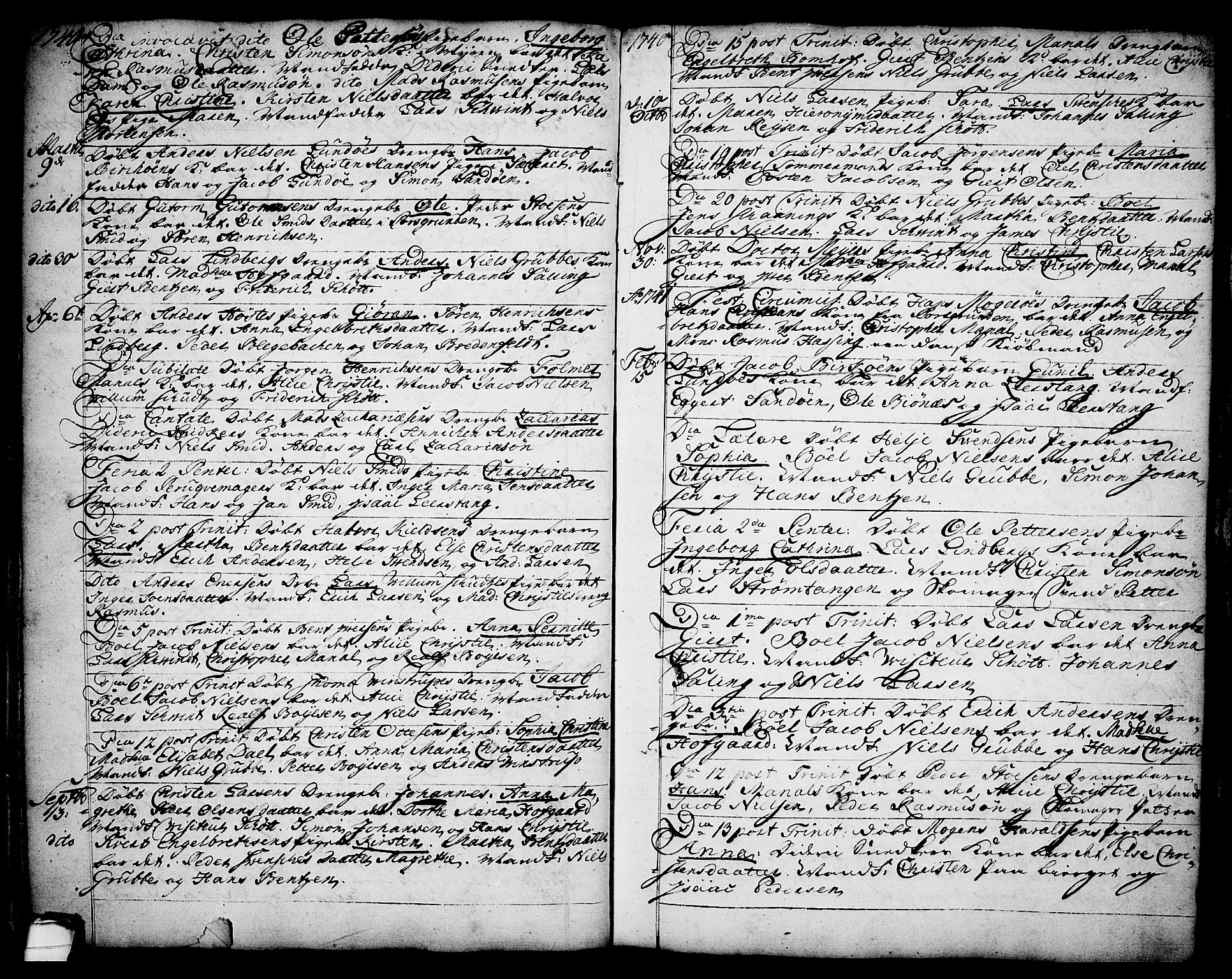 Brevik kirkebøker, SAKO/A-255/F/Fa/L0002: Parish register (official) no. 2, 1720-1764, p. 34l