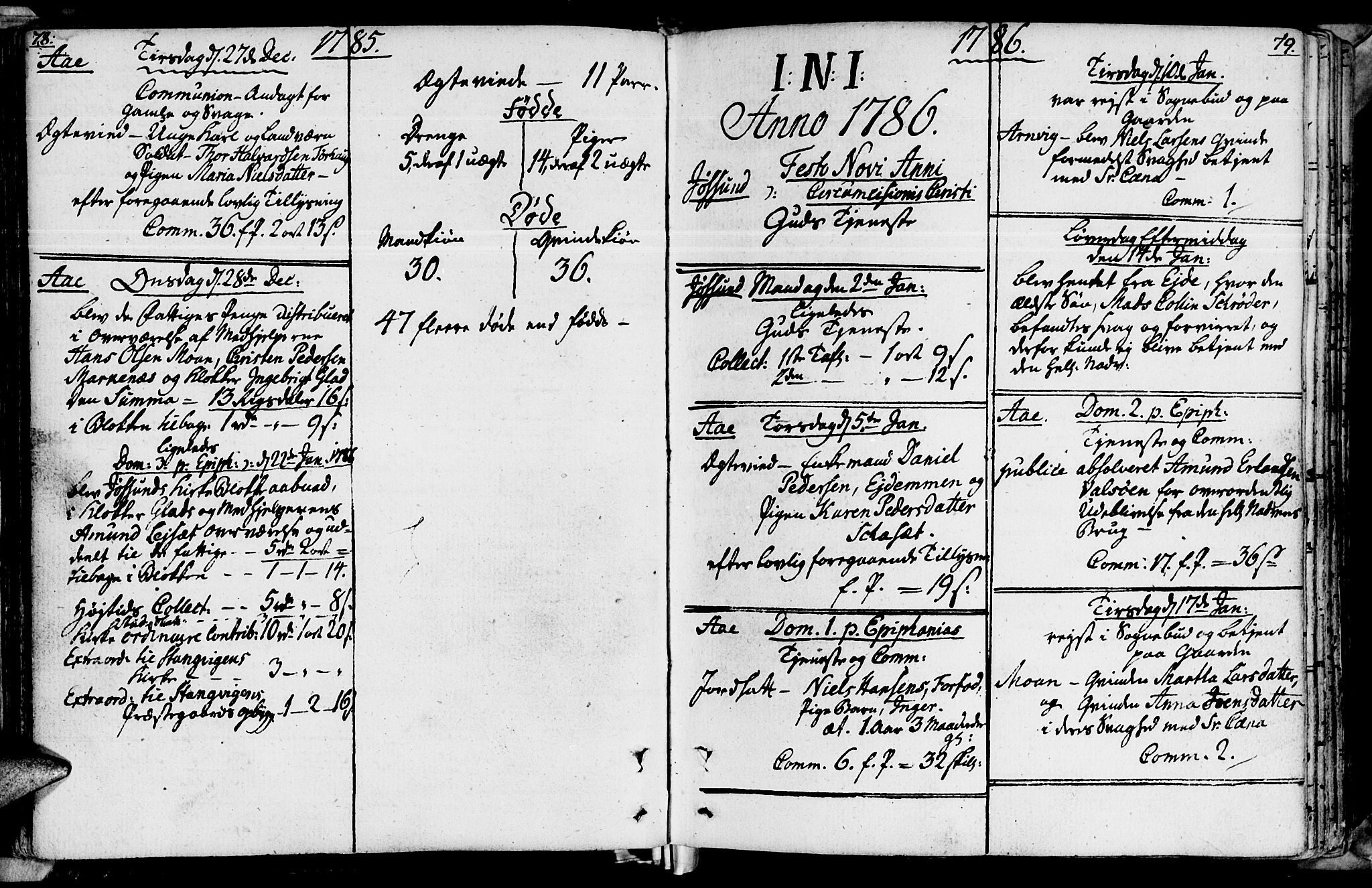 Ministerialprotokoller, klokkerbøker og fødselsregistre - Sør-Trøndelag, SAT/A-1456/655/L0673: Parish register (official) no. 655A02, 1780-1801, p. 78-79