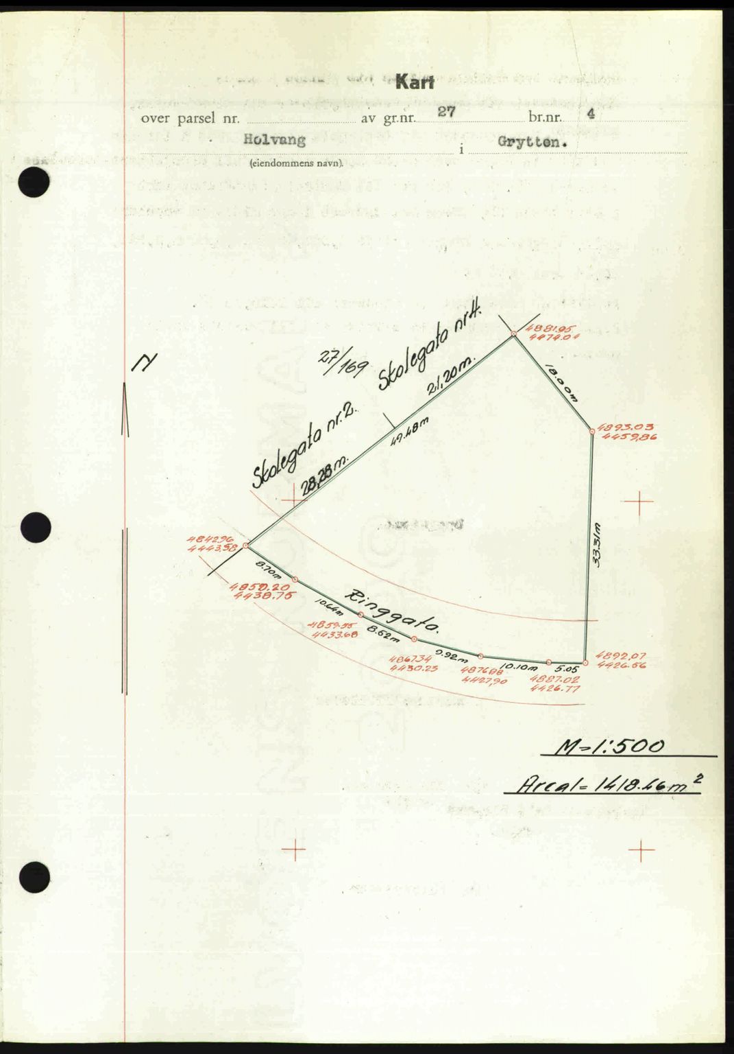 Romsdal sorenskriveri, AV/SAT-A-4149/1/2/2C: Mortgage book no. A26, 1948-1948, Diary no: : 1761/1948