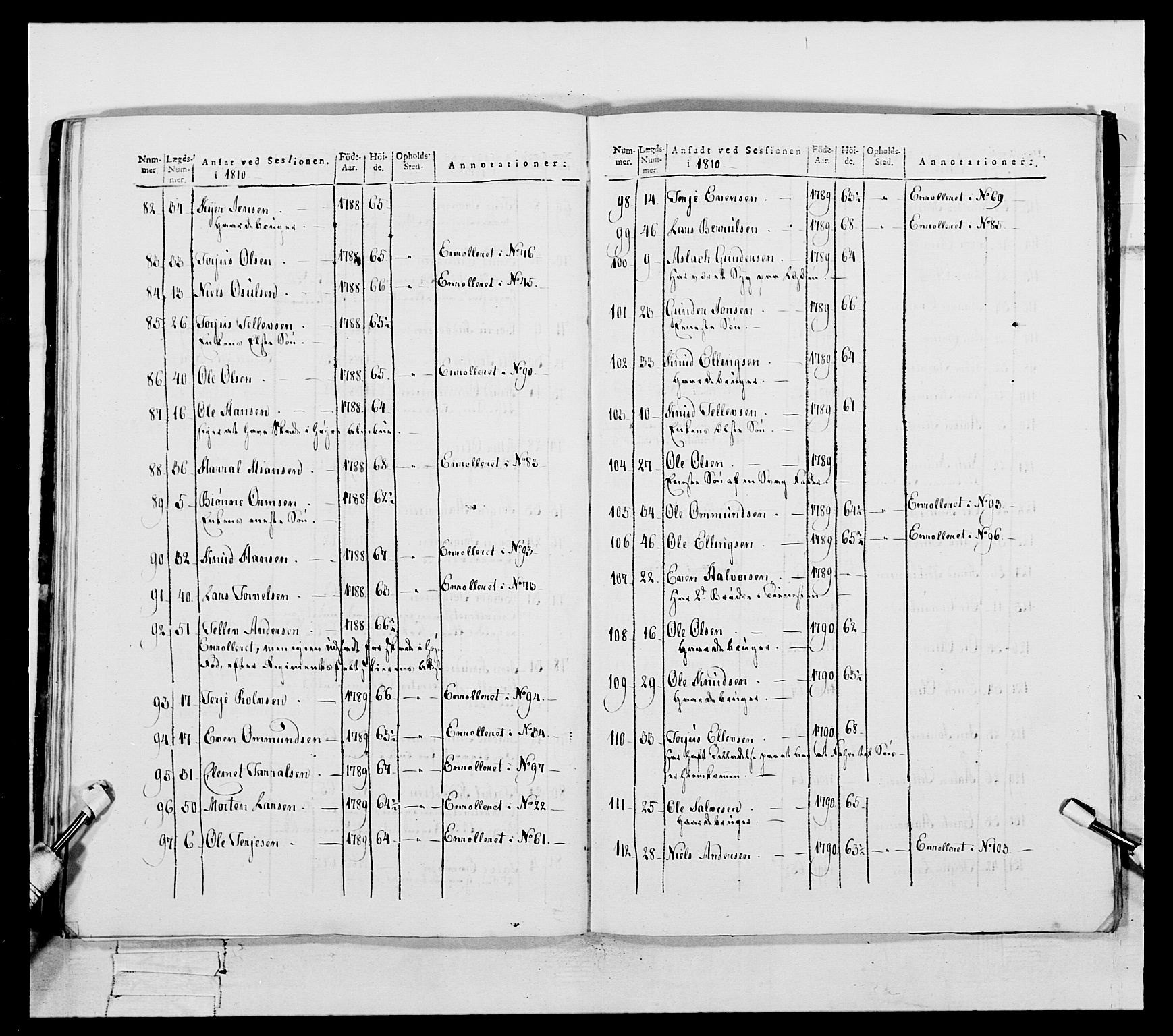 Generalitets- og kommissariatskollegiet, Det kongelige norske kommissariatskollegium, AV/RA-EA-5420/E/Eh/L0112: Vesterlenske nasjonale infanteriregiment, 1812, p. 505