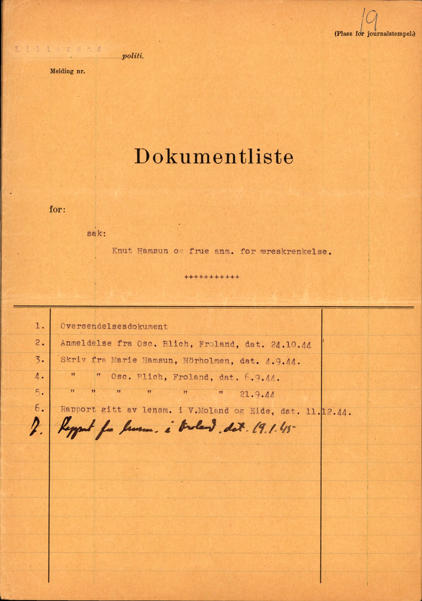 Landssvikarkivet, Arendal politikammer, AV/RA-S-3138-25/D/Dc, 1945-1951, p. 104