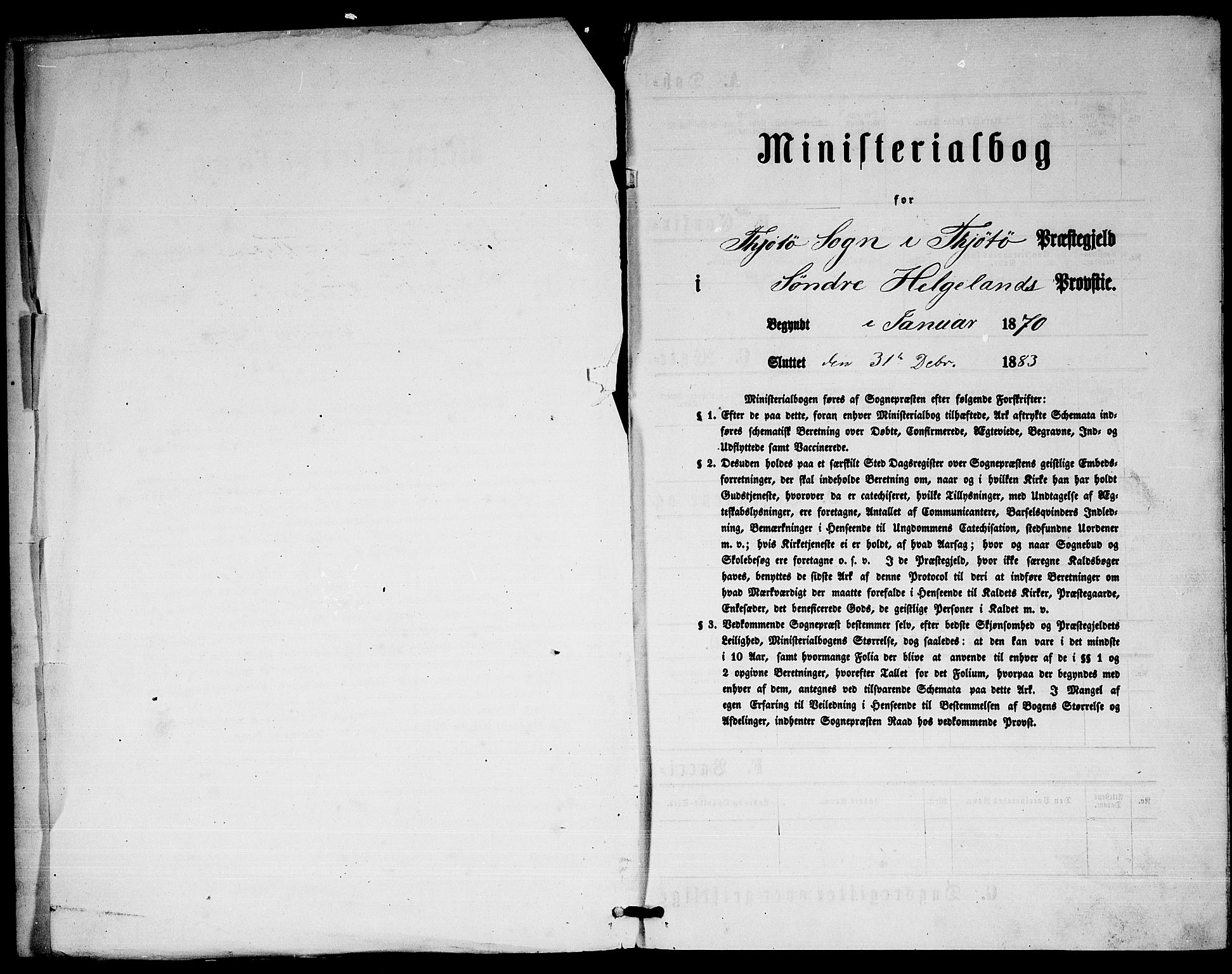 Ministerialprotokoller, klokkerbøker og fødselsregistre - Nordland, AV/SAT-A-1459/817/L0267: Parish register (copy) no. 817C02, 1870-1883