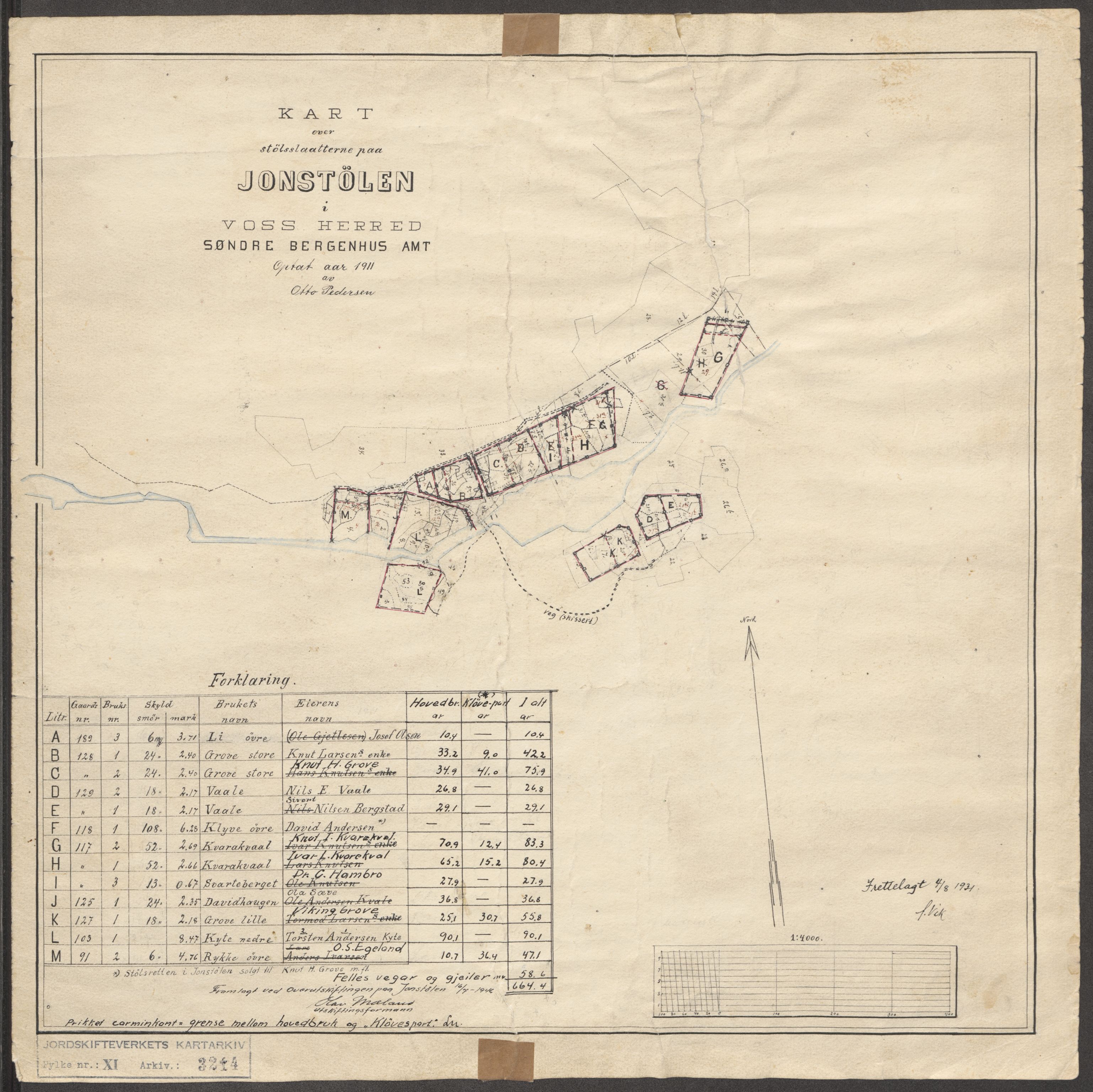 Jordskifteverkets kartarkiv, RA/S-3929/T, 1859-1988, p. 3653