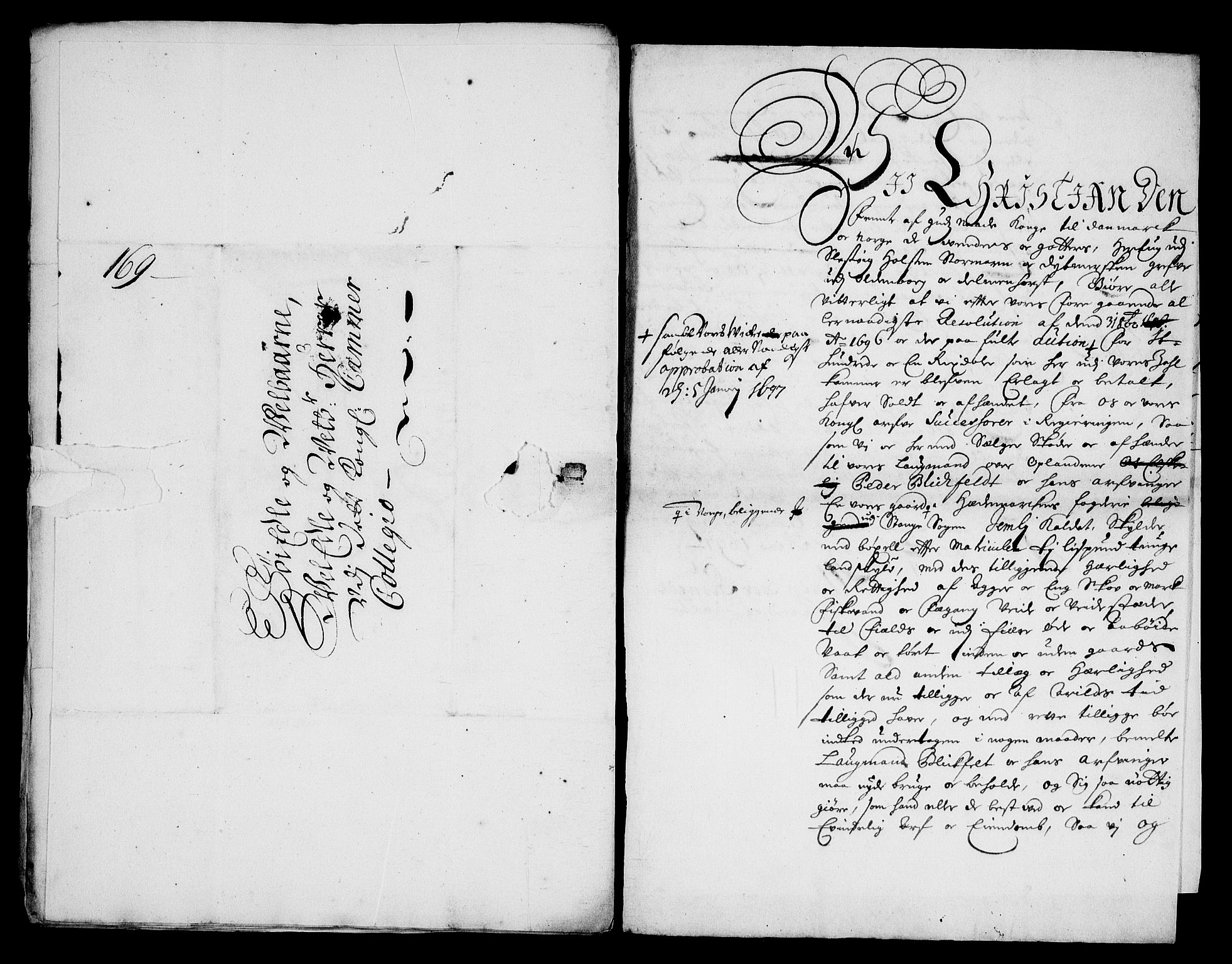 Rentekammeret inntil 1814, Realistisk ordnet avdeling, AV/RA-EA-4070/On/L0013: [Jj 14]: Forskjellige dokumenter om krongodset i Norge, 1672-1722, p. 330