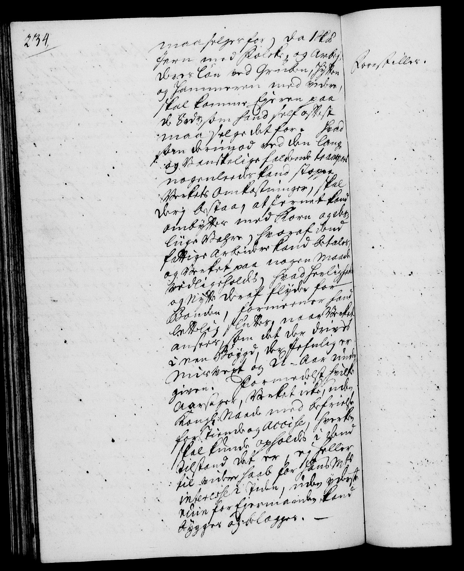 Rentekammeret, Kammerkanselliet, RA/EA-3111/G/Gh/Gha/L0021: Norsk ekstraktmemorialprotokoll (merket RK 53.66), 1739, p. 234