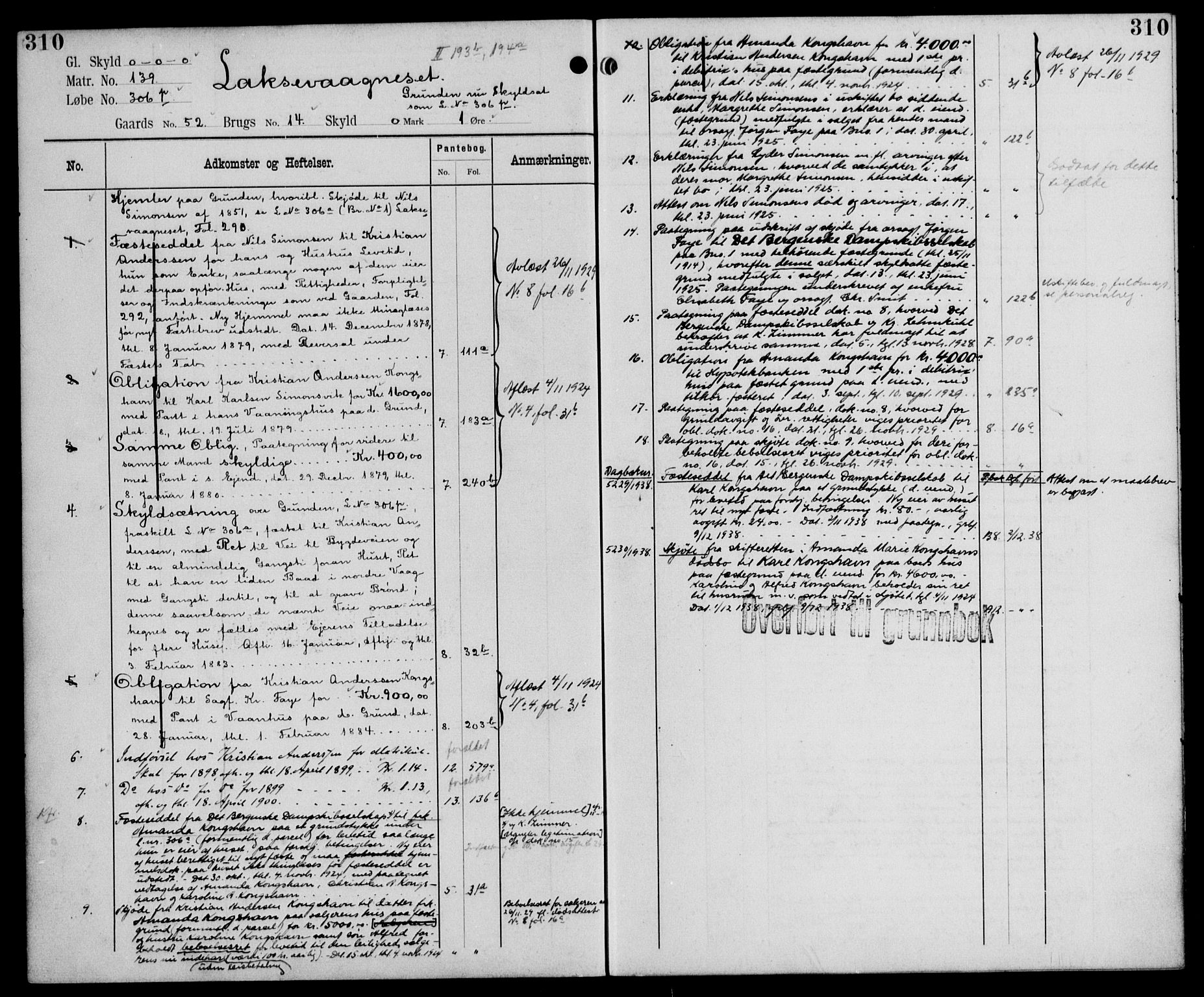Midhordland sorenskriveri, AV/SAB-A-3001/1/G/Ga/Gab/L0110: Mortgage register no. II.A.b.110, p. 310